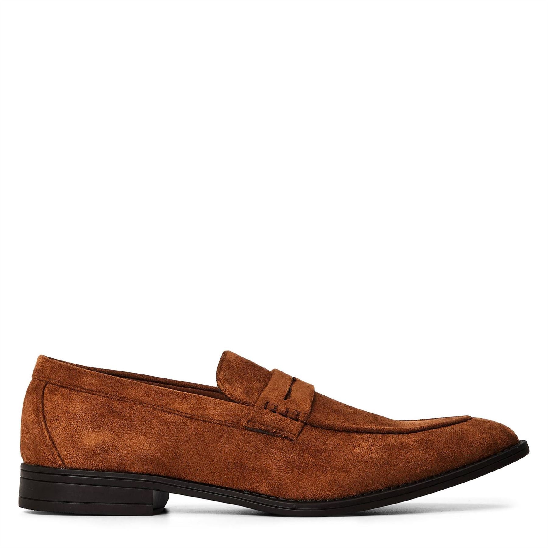 Wheres That From Suede Slip On Penny Loafers