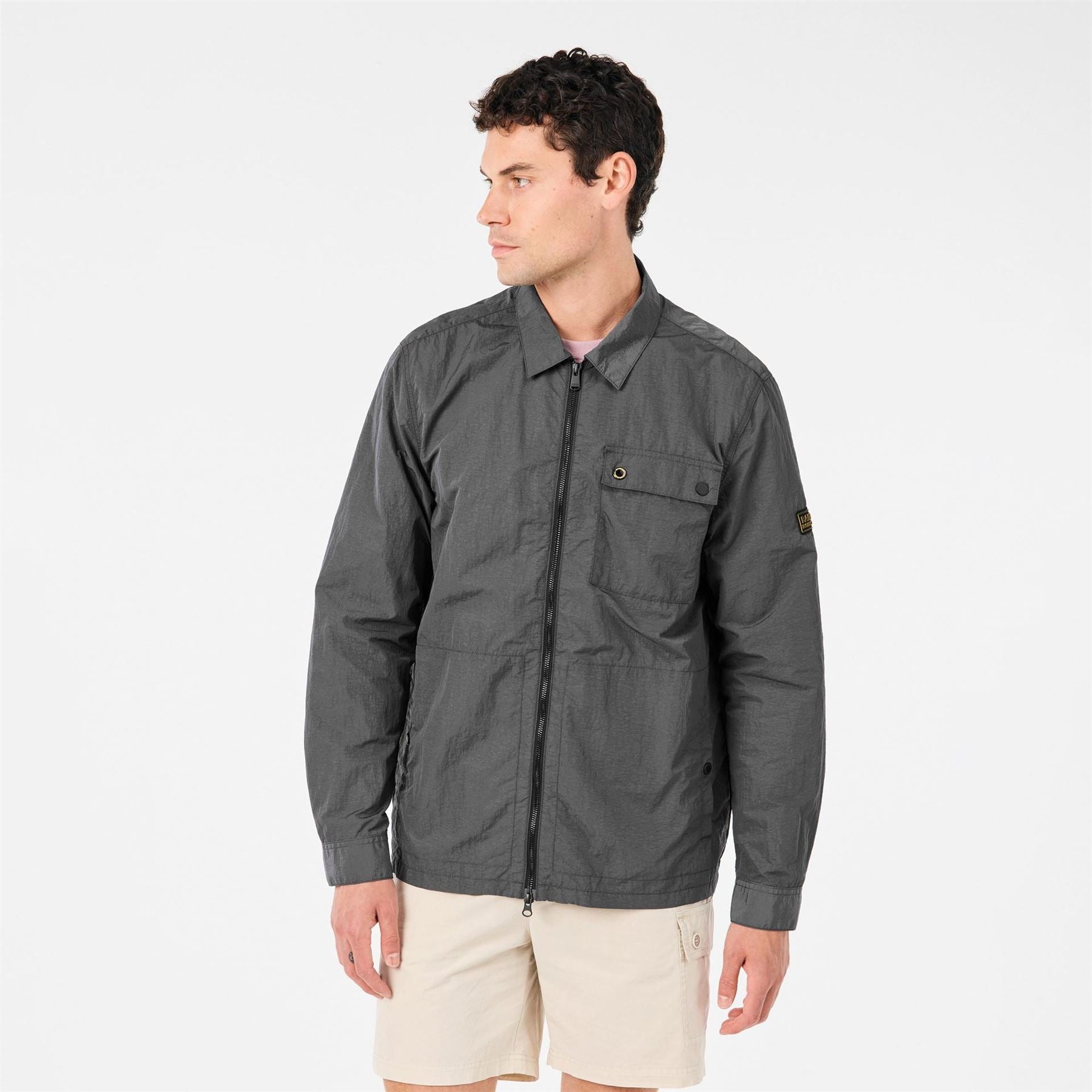 Barbour International Inline Zip Through Overshirt