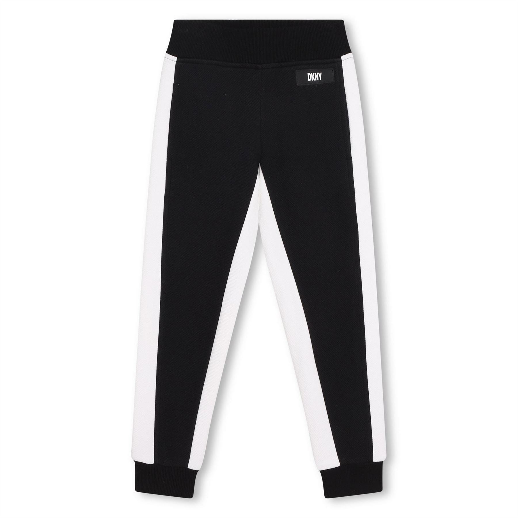 DKNY Logo Closed Hem Jersey Joggers