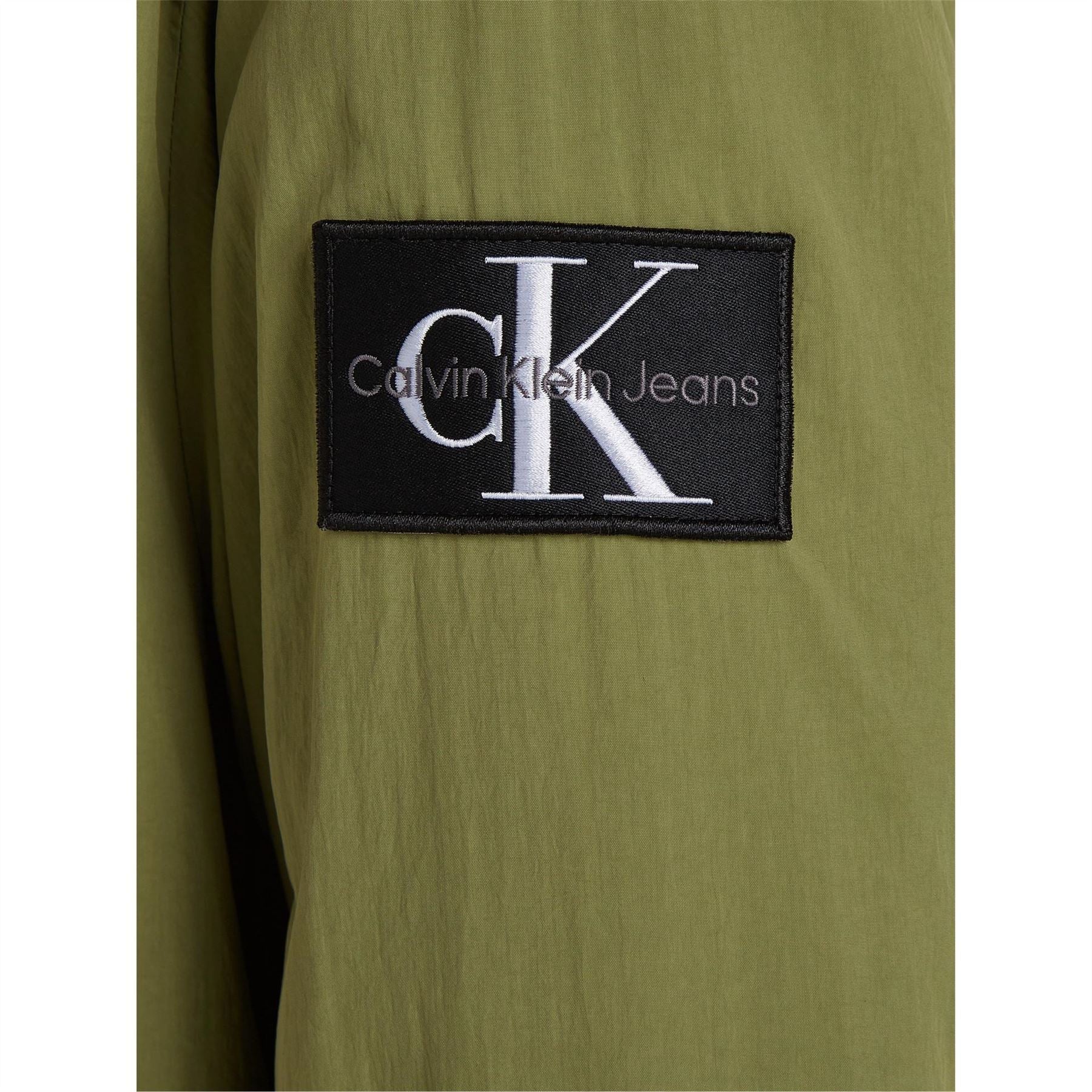 Calvin Klein Jeans Hooded Windbreaker Regular Fit Jacket