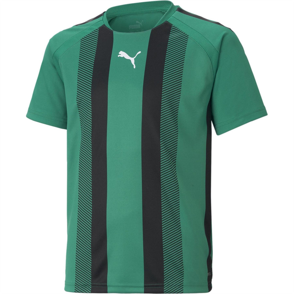 Puma Teamliga Striped Jersey Jr T-Shirt Unisex Kids