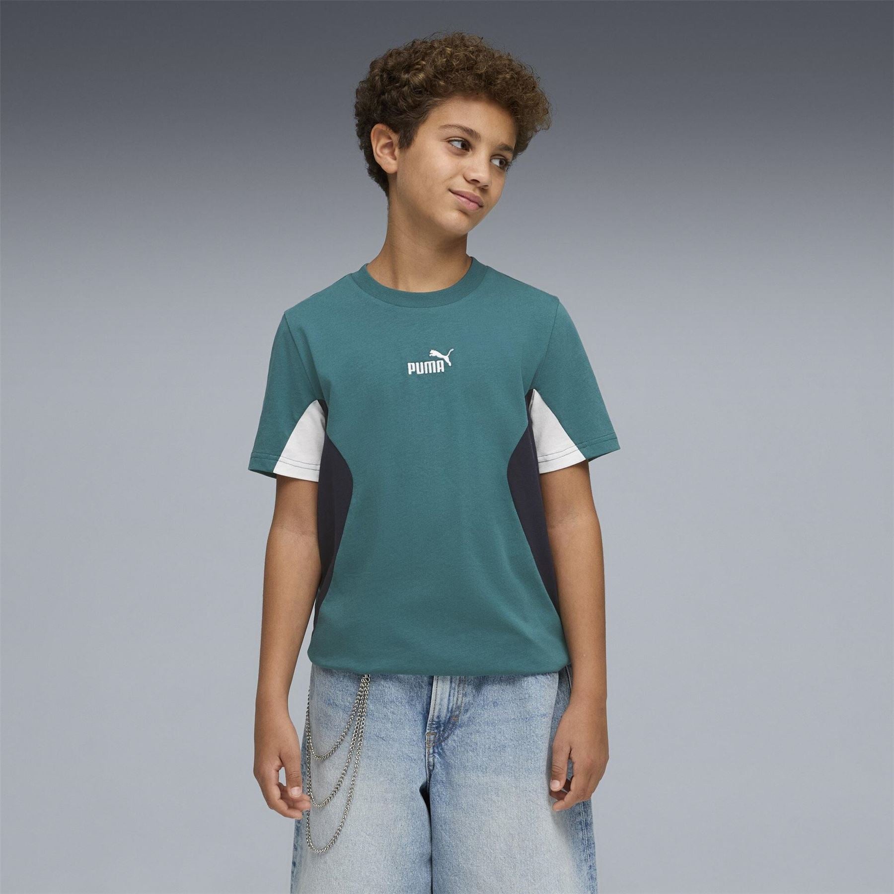 Puma Colr Block Tee Jn63