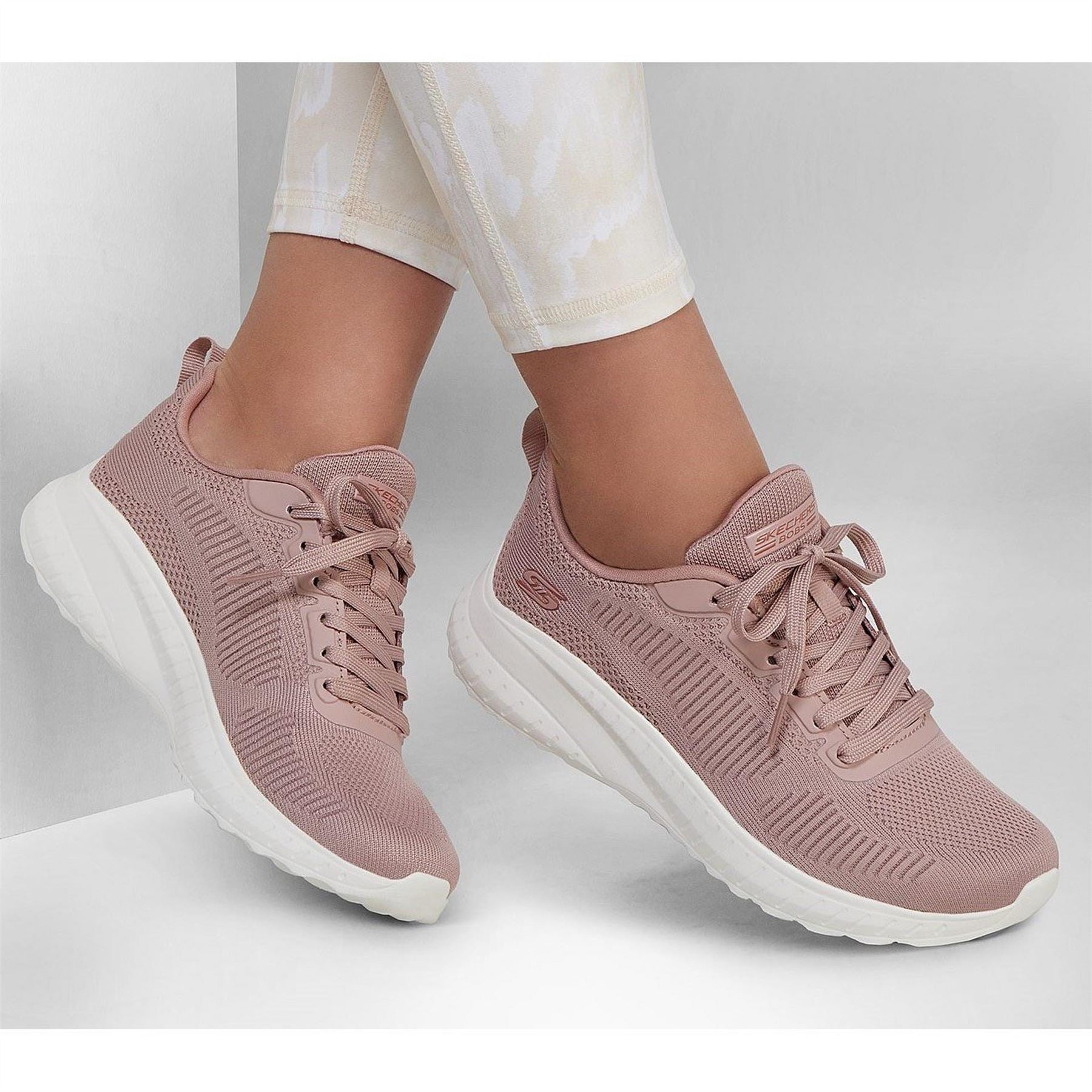 Skechers Womens Squad Chaos   Face Off Slip On Trainers