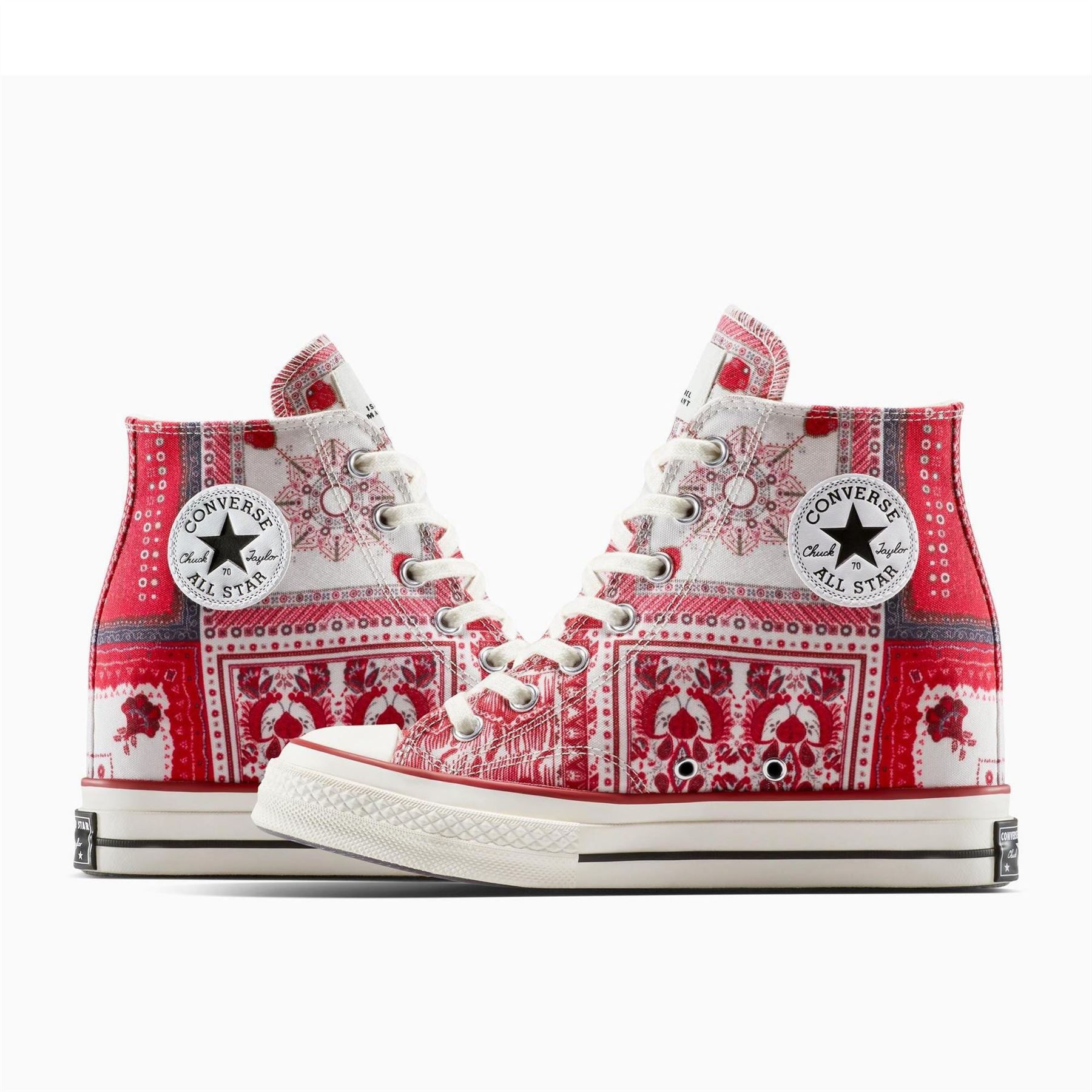 Converse Chuck 70 Wedge Hi Vanilla Heel Sandals