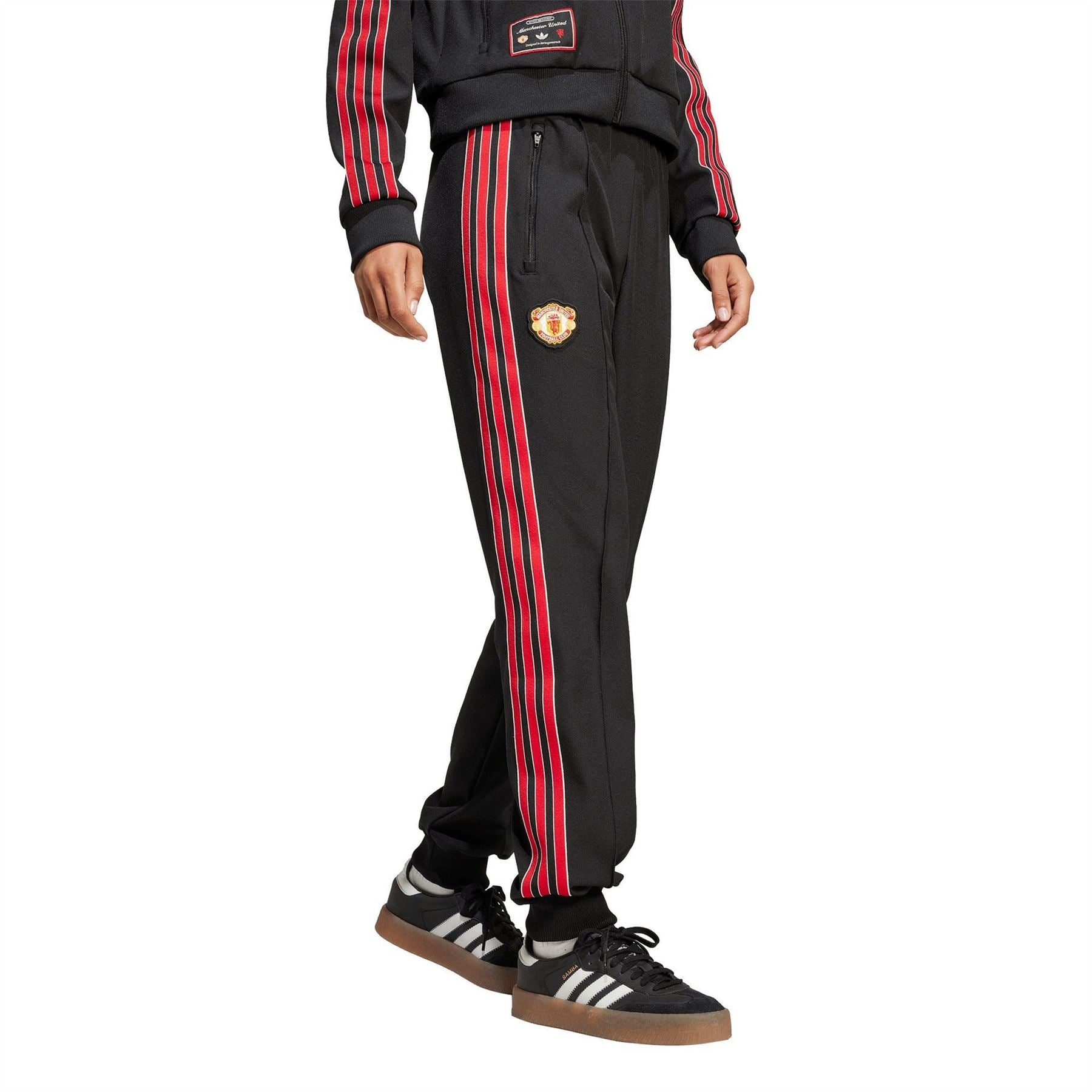 adidas Manchester United Icon Licensed Tracksuit Bottoms