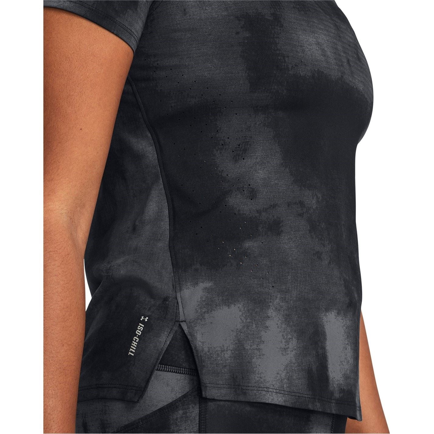Under Armour Womens Armour Ua Launch Elite Printed Ss Running Top