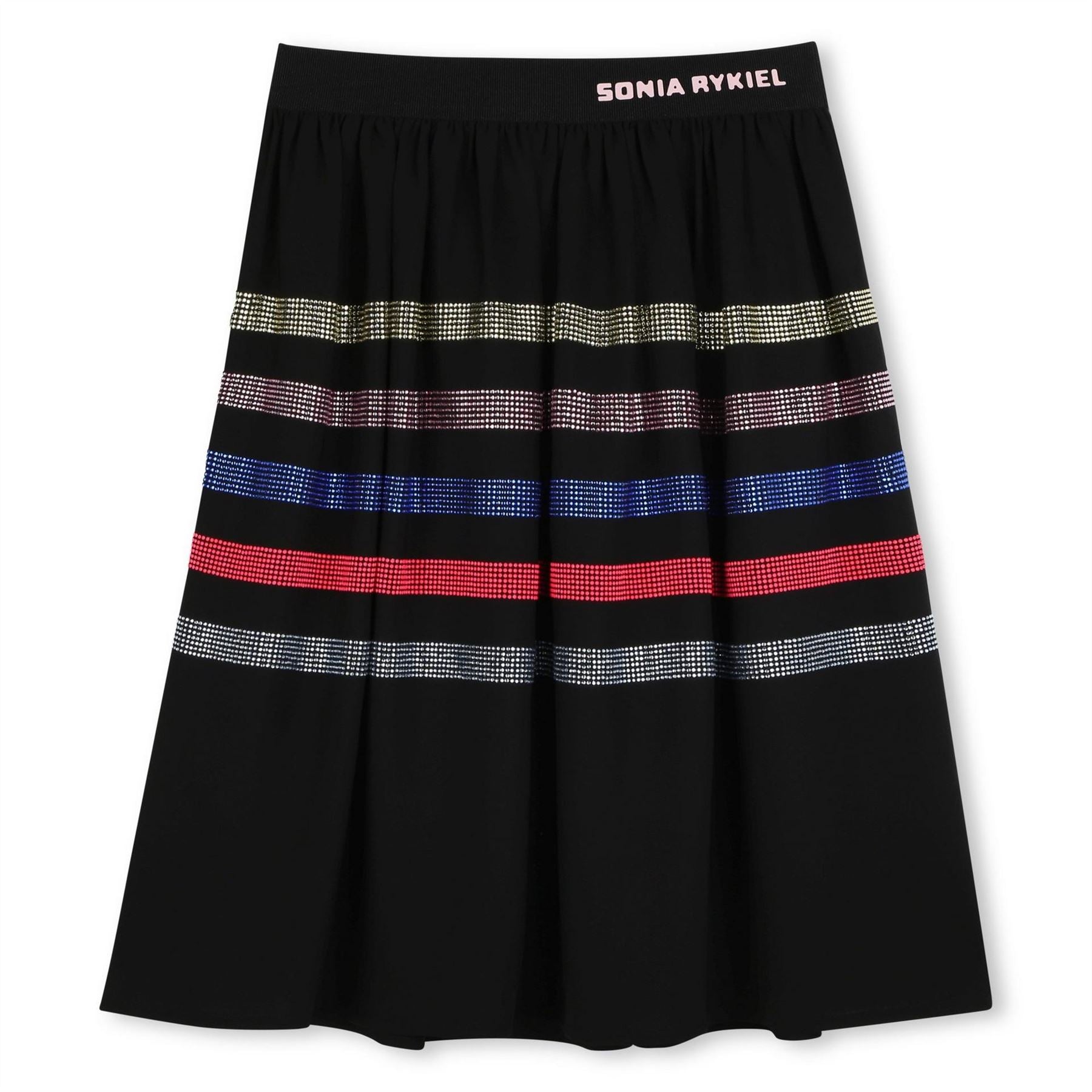 Sonia Rykiel Striped Tulle Skirt