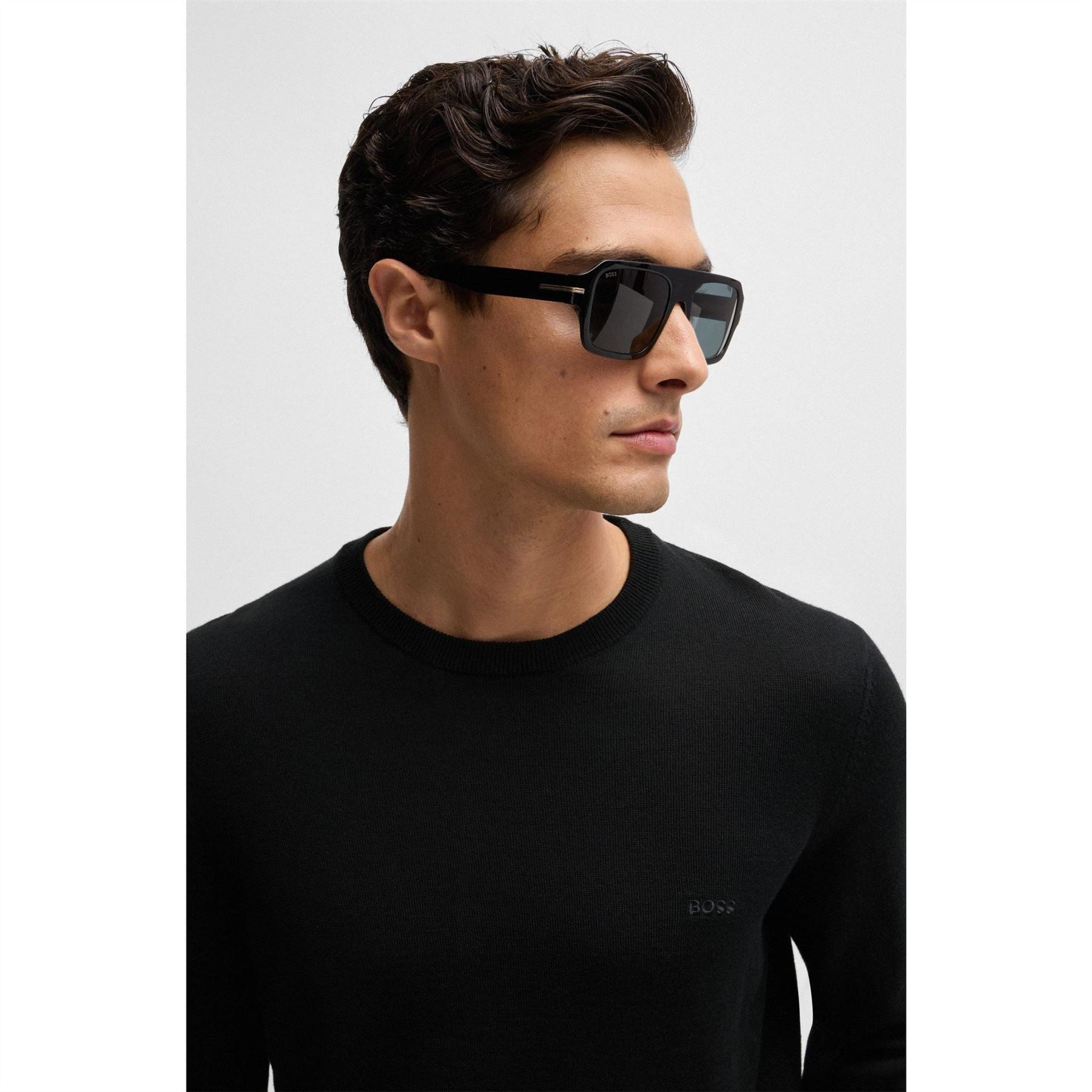 Boss Crew Neck Long Sleeve Regular Fit Sweater