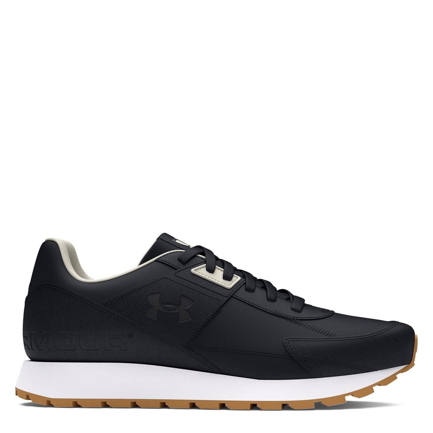 Under Armour Essential Runner Lace-Up Low Top Sneakers with Logo