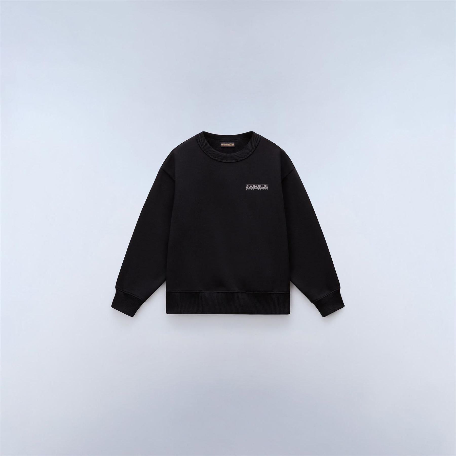 Napapijri Junior Back Print Crew Neck Long Sleeve Sweatshirt