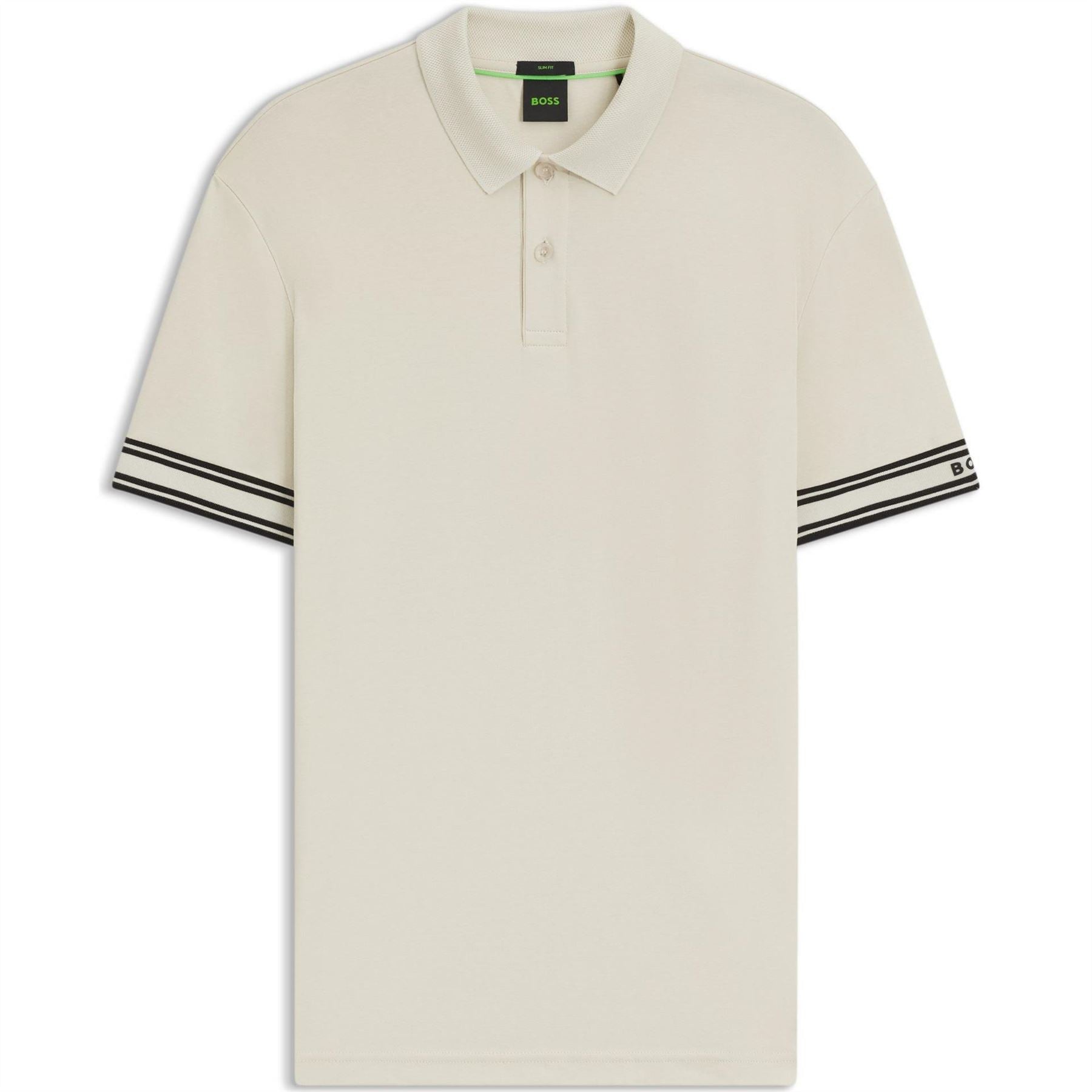 Boss Hbg Zone Sleek Button Up Polo Shirt