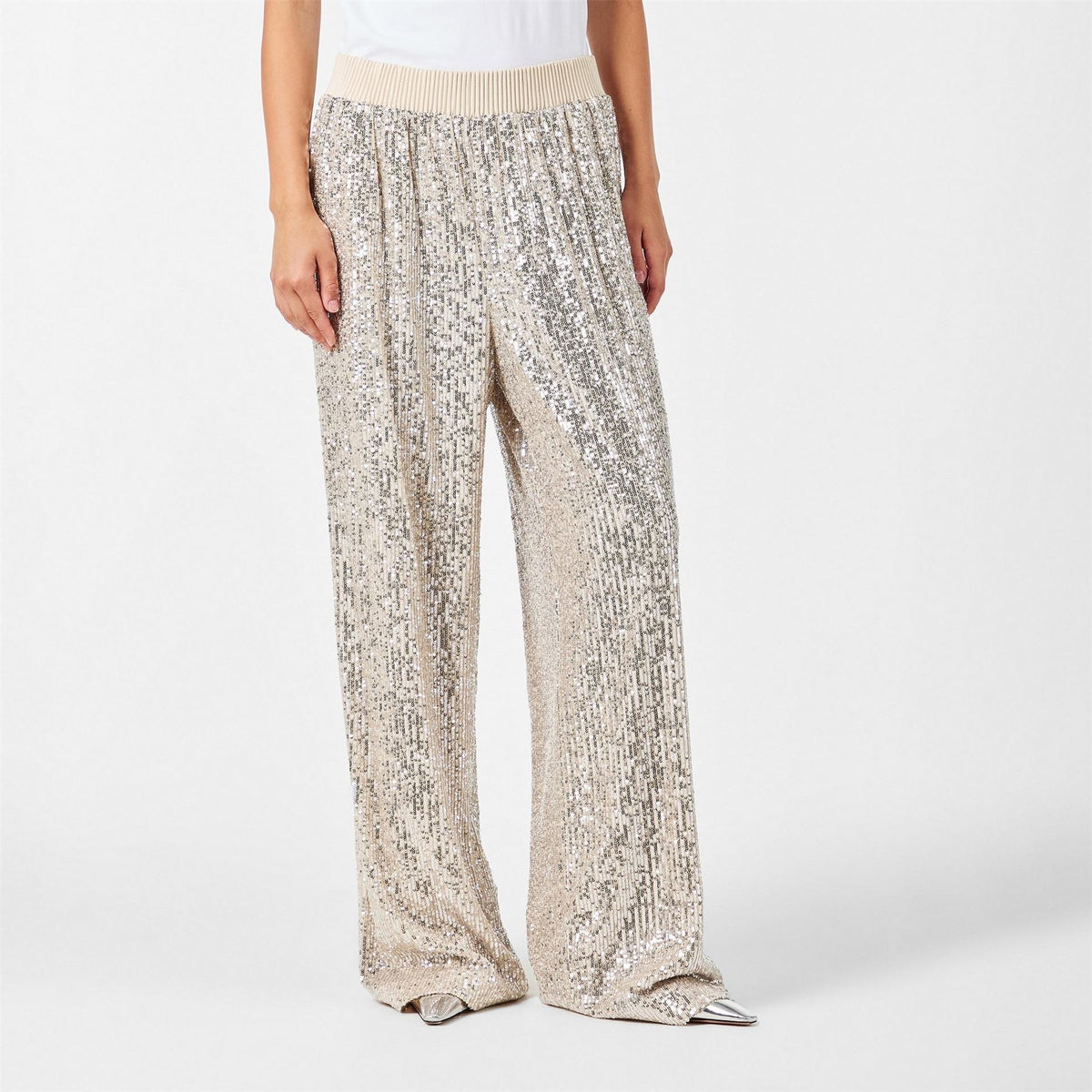 Boss Tilloi Palazzo Wide Leg Pants