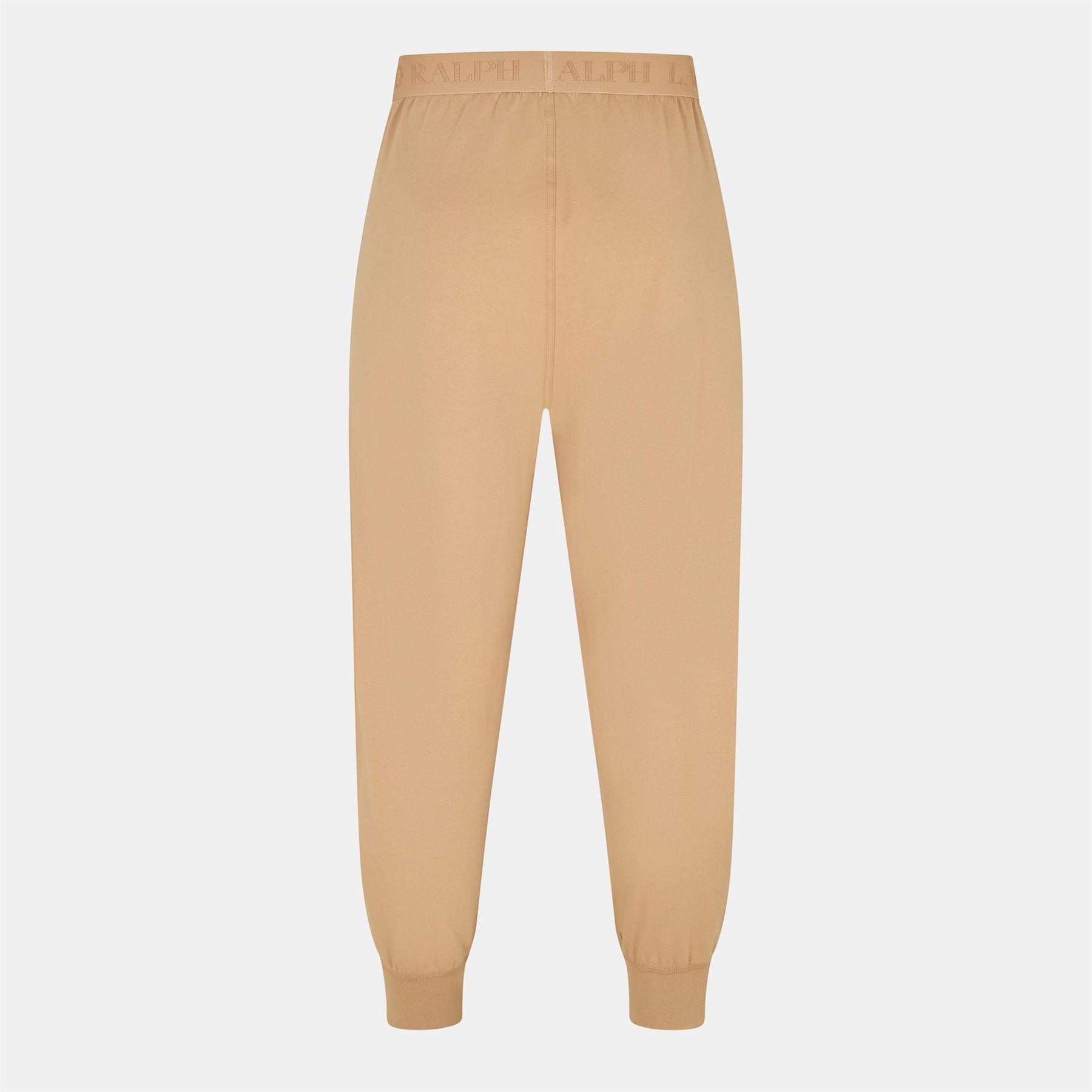 Polo Ralph Lauren Tonal Taped Closed Hem Jersey Joggers