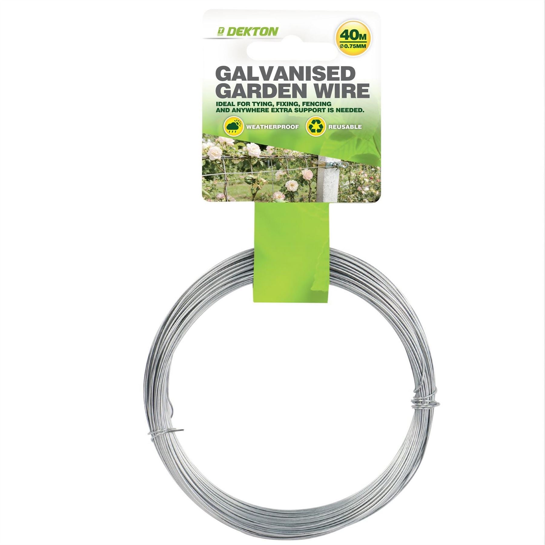 Dekton Galvanised Garden Wire
