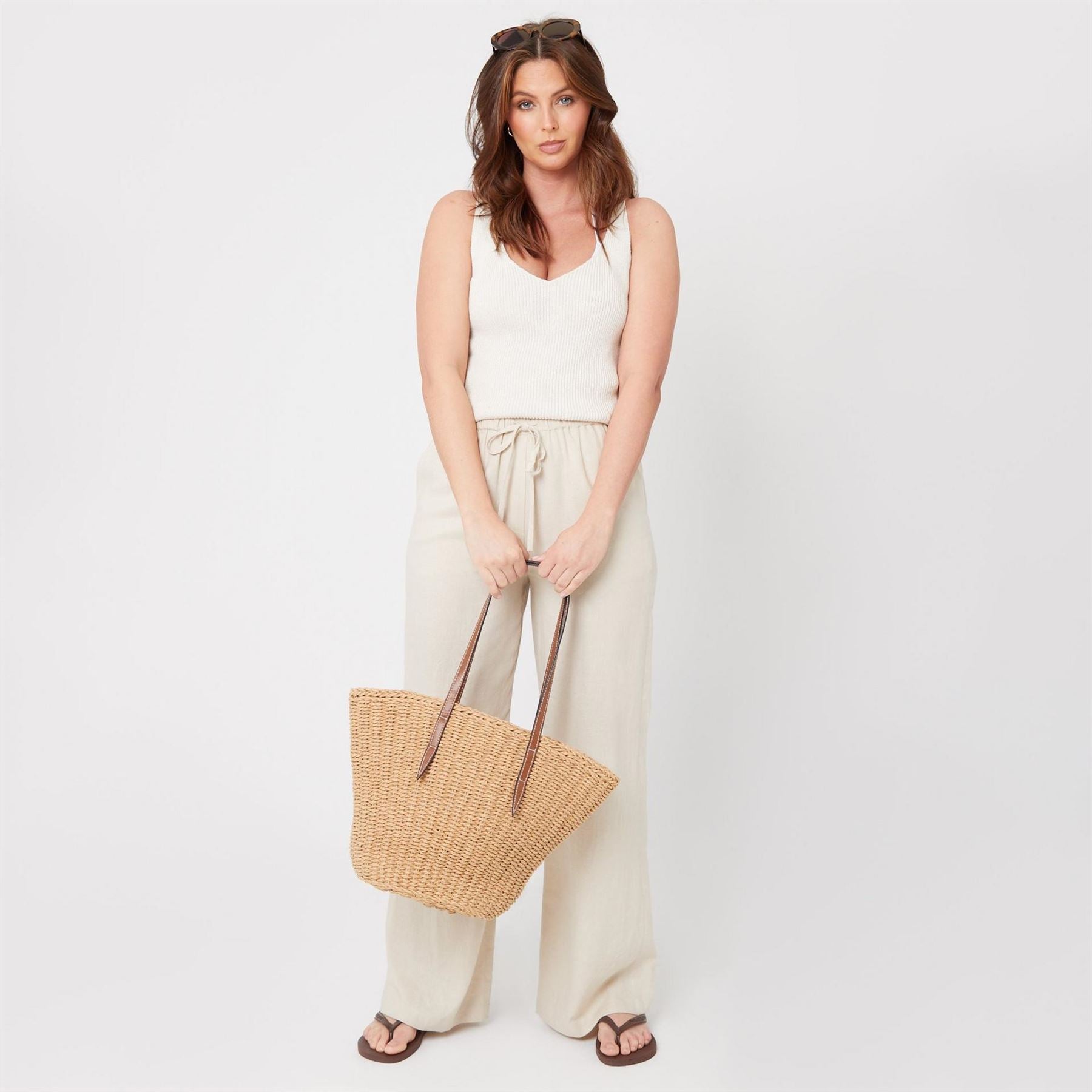 Be You V-Neck Regular Fit Knitted Tank