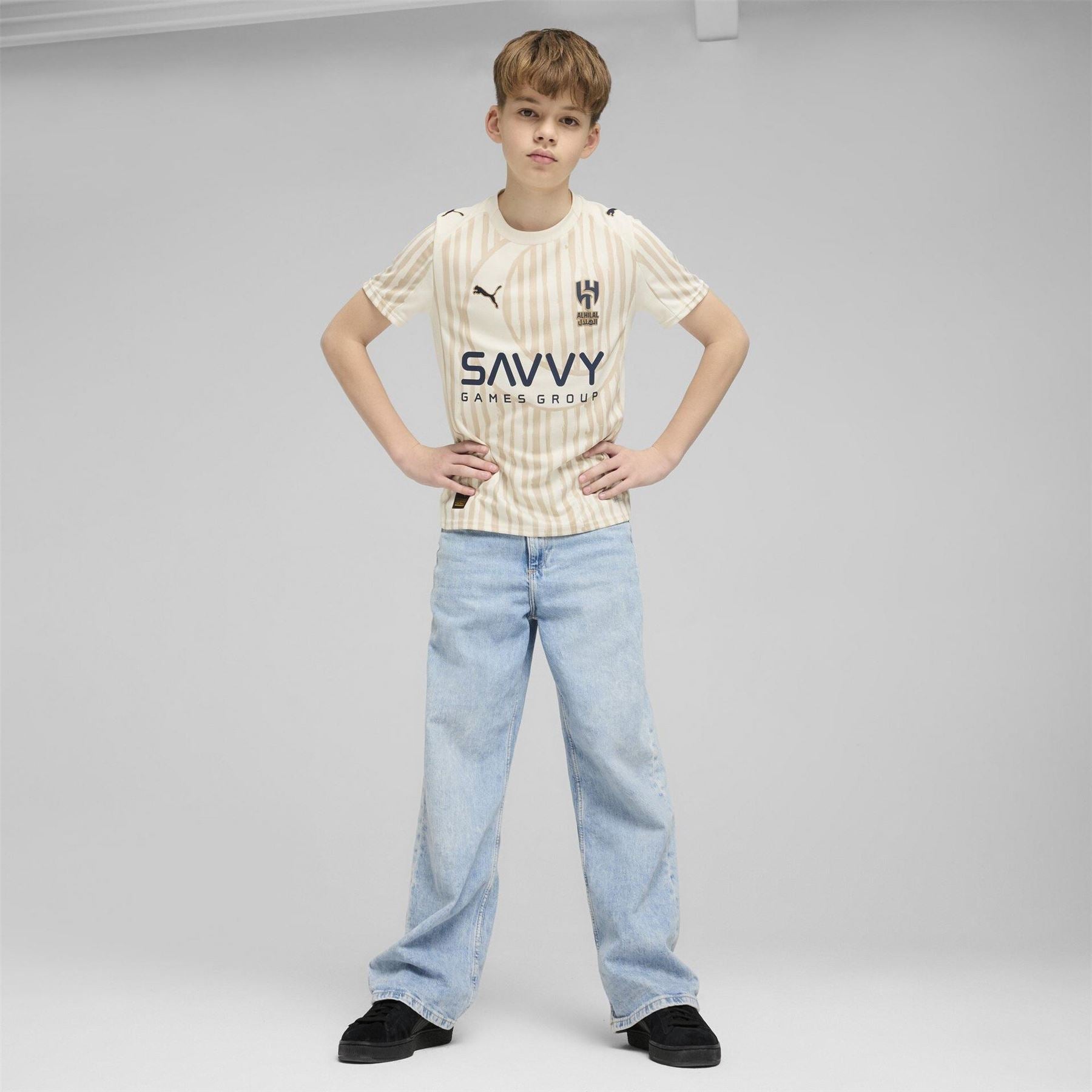 Puma X Kidssuper Al Hilal Goalkeeper Shirt 2025 2026 Juniors