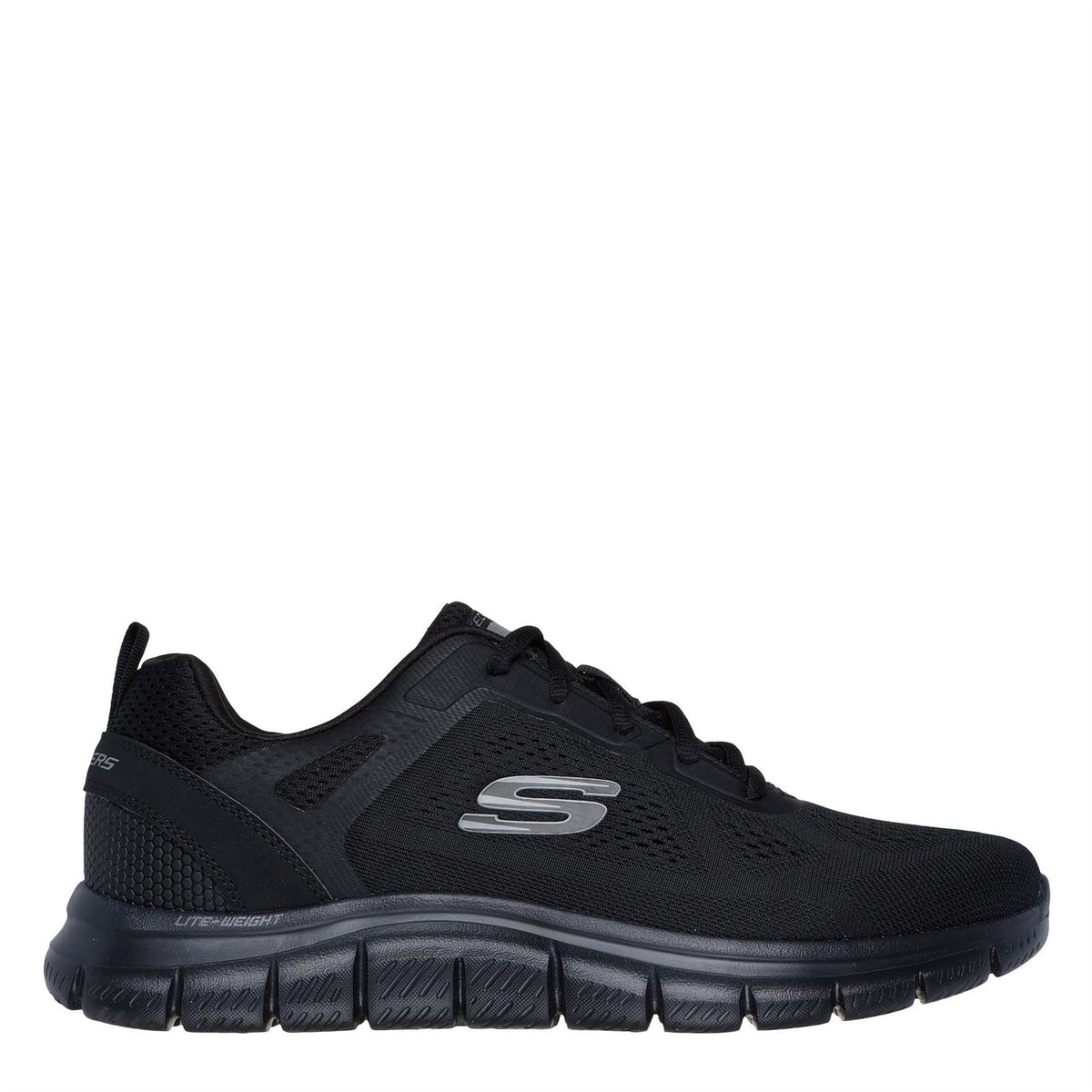 Skechers Track Broader Lace Up Low Top Trainers