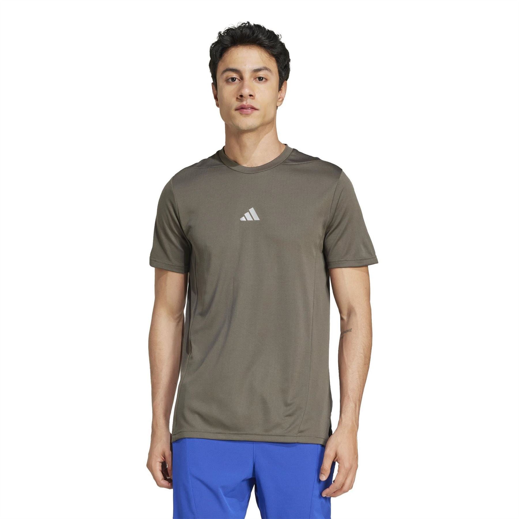 adidas Mens Designed For Training Hiit Workout Heat.rdy T-Shirt