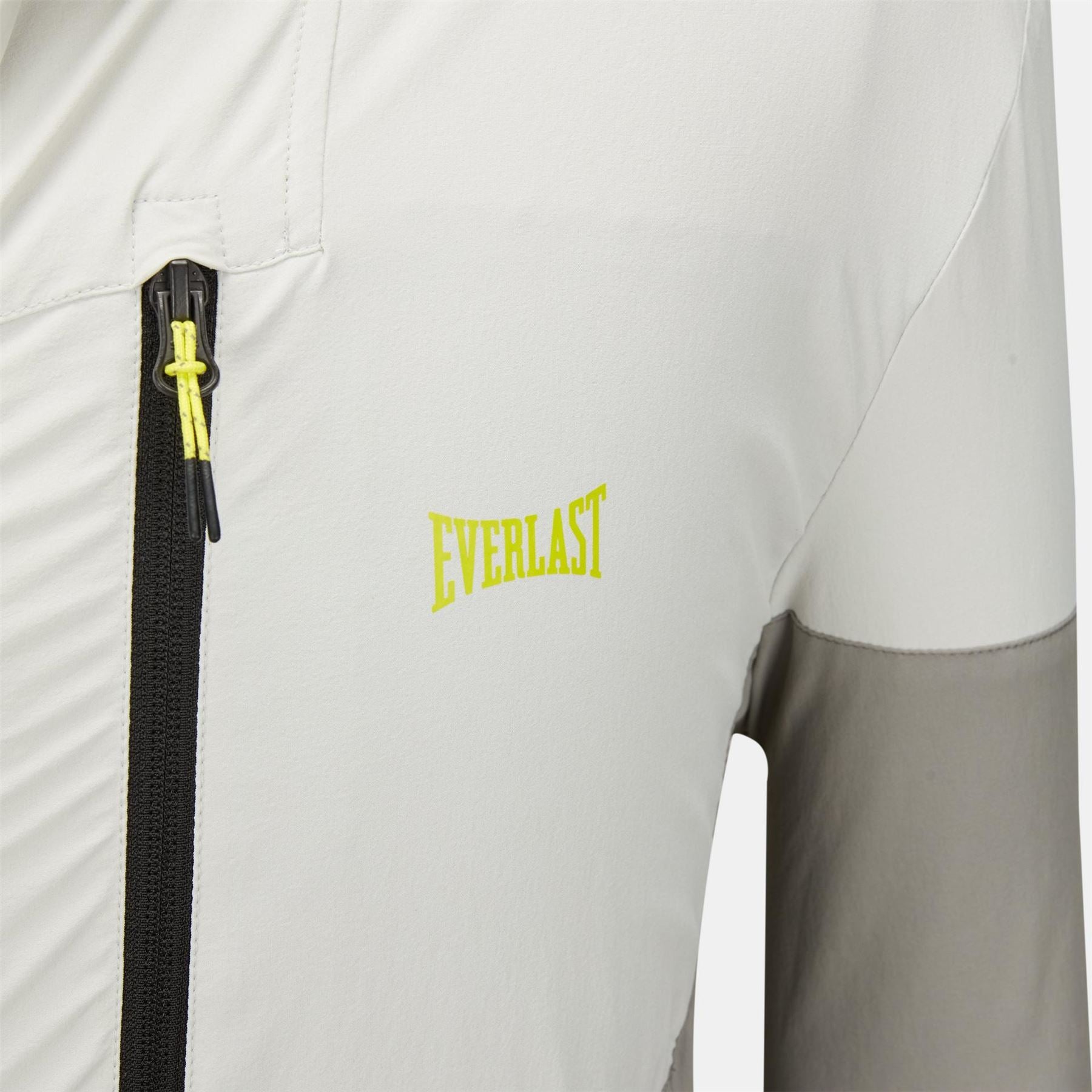 Everlast NRG Color Block Hooded Drawstring Track Jacket with Logo