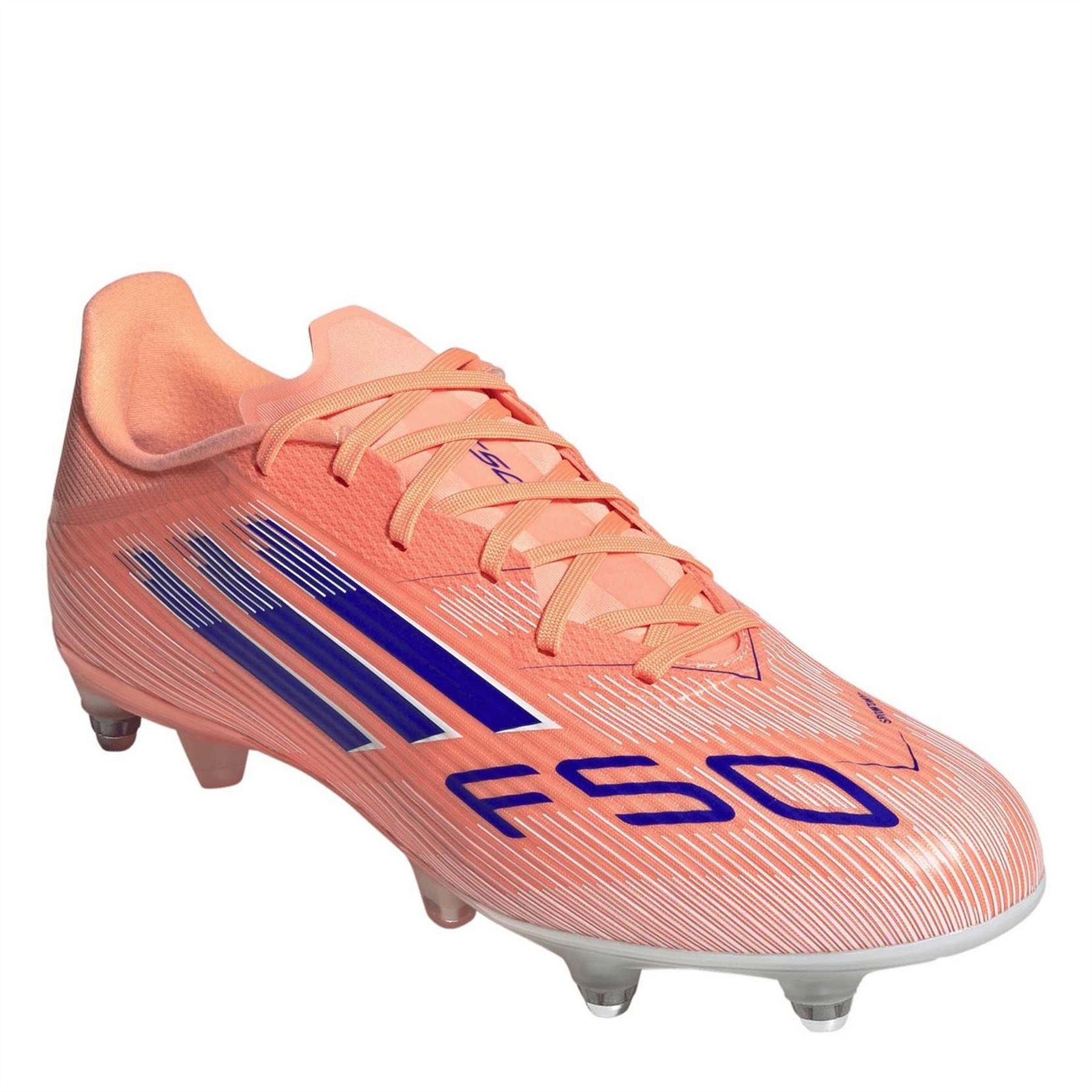adidas F50 League Soft Ground Lace Up Sneakers