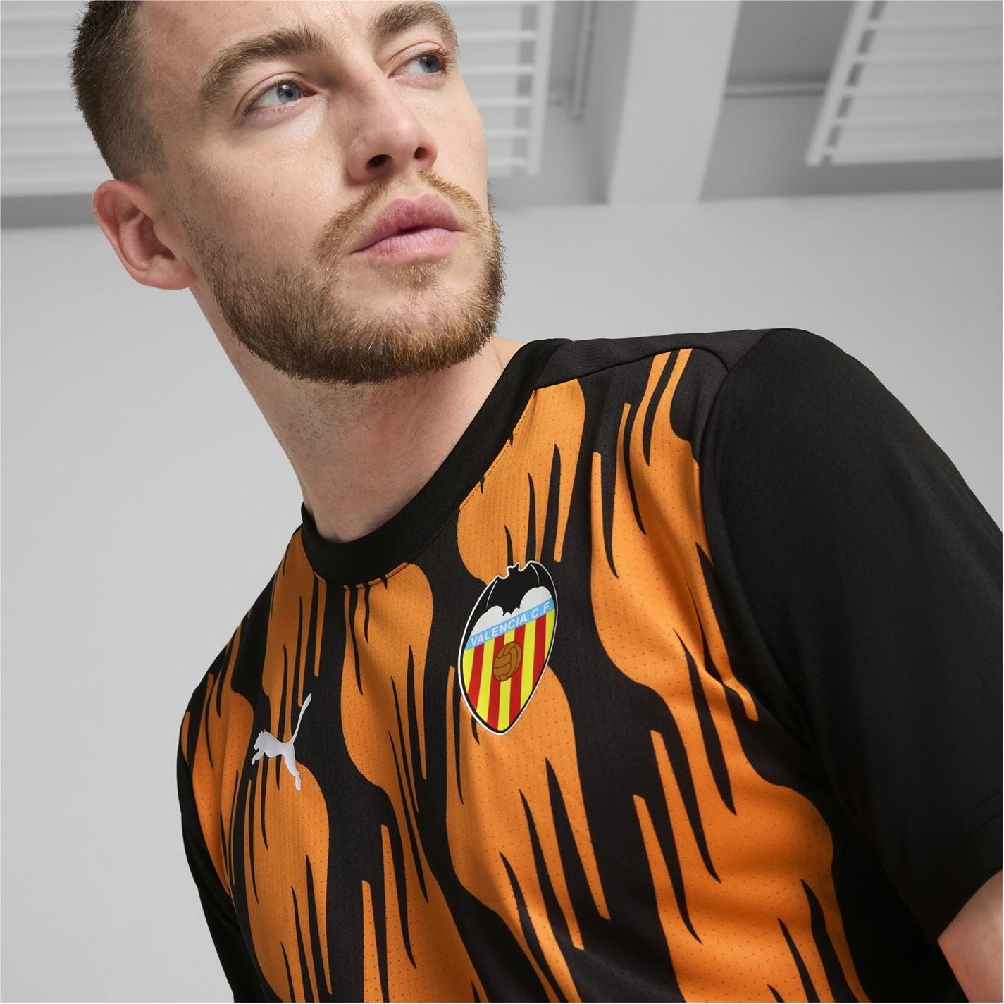 Puma Valencia Pre Match Shirt 2024 2025 Adults