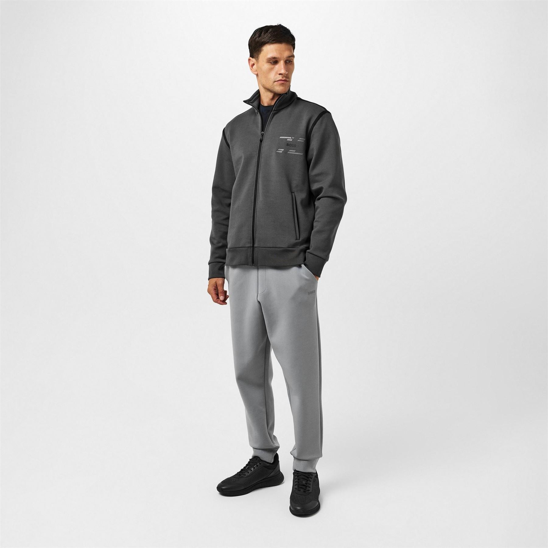 Boss Skaz Tape Sweatshirt With Tape Trims