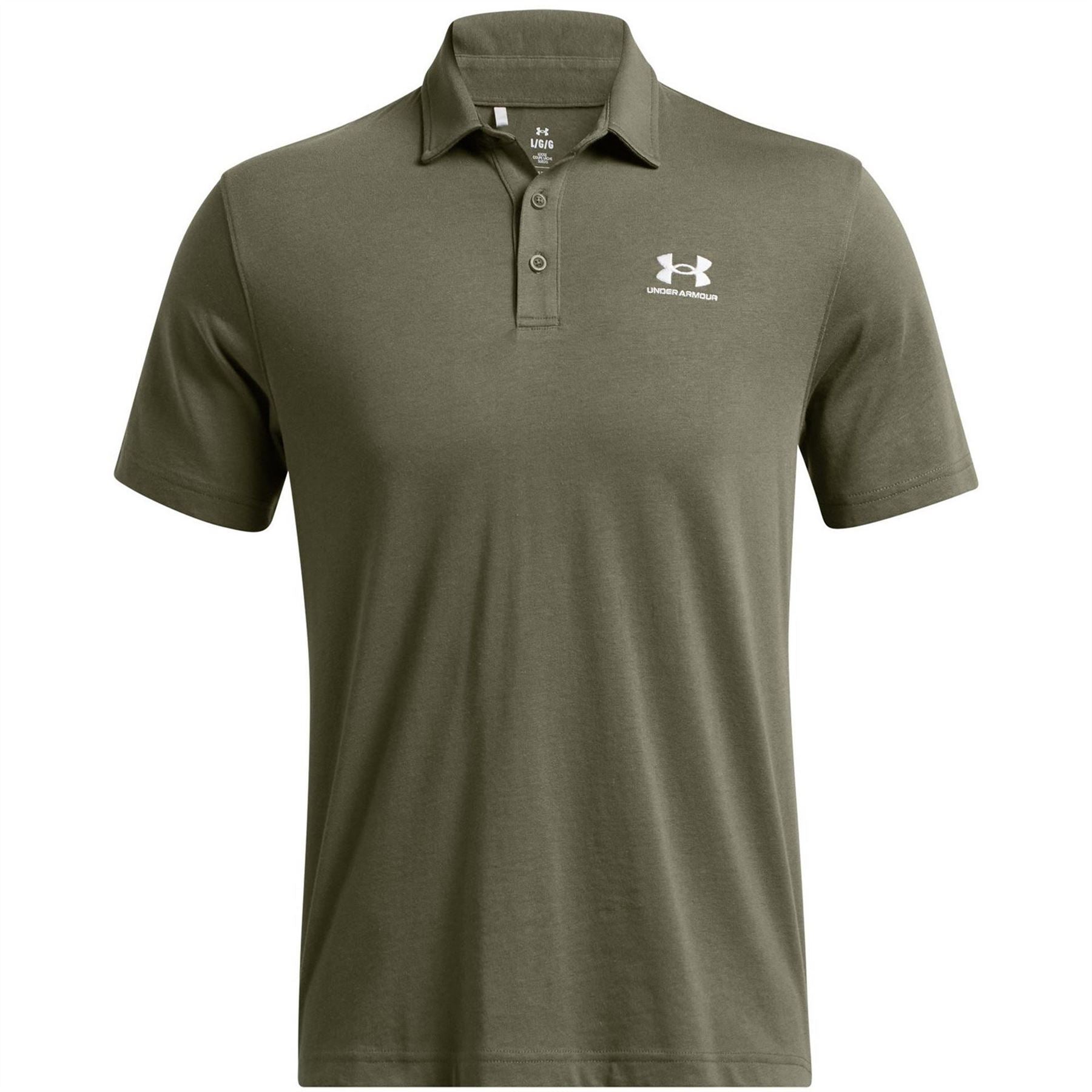Under Armour Logo Print Short Sleeve Polo Collared Shirt
