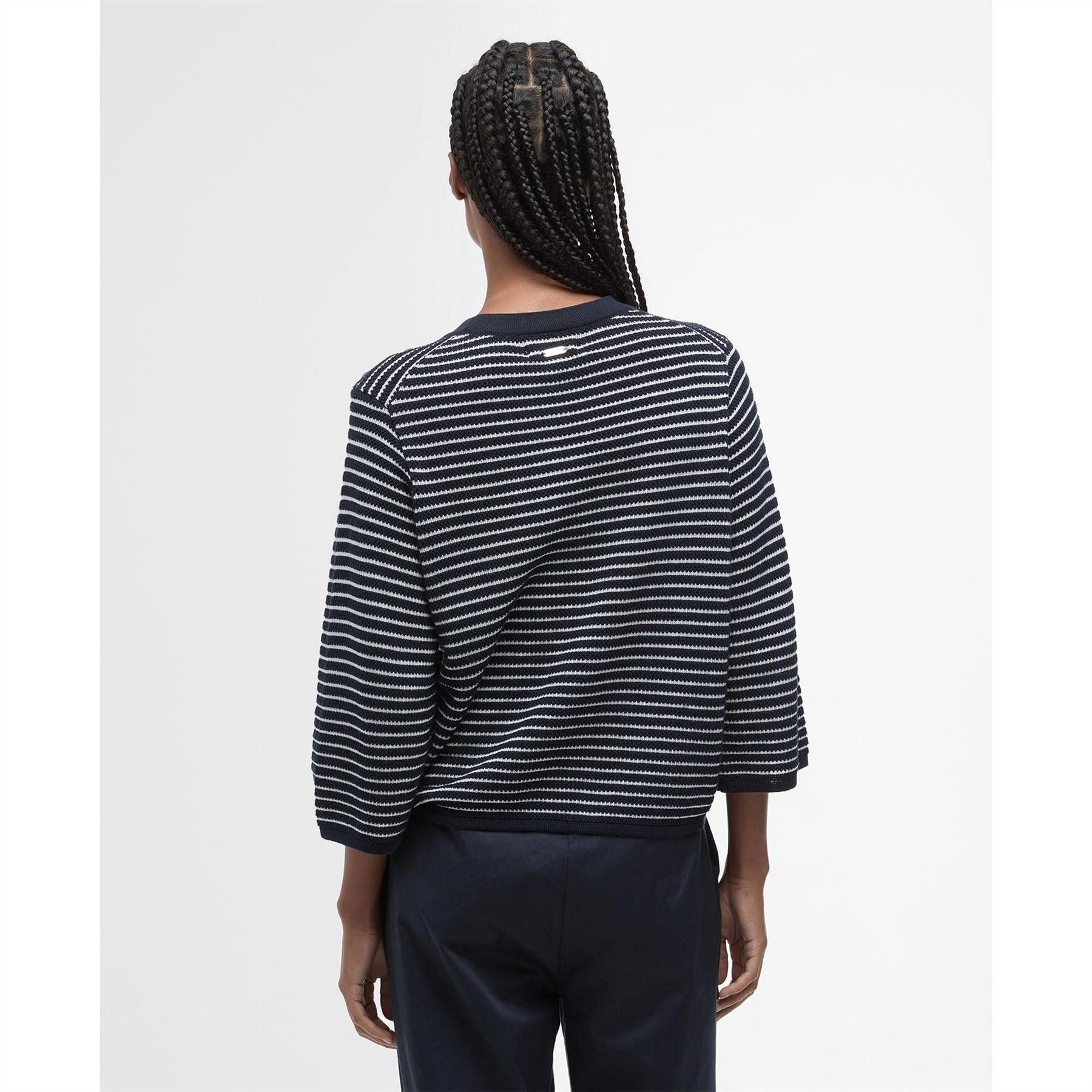Barbour Striped Crew Neck Jumper