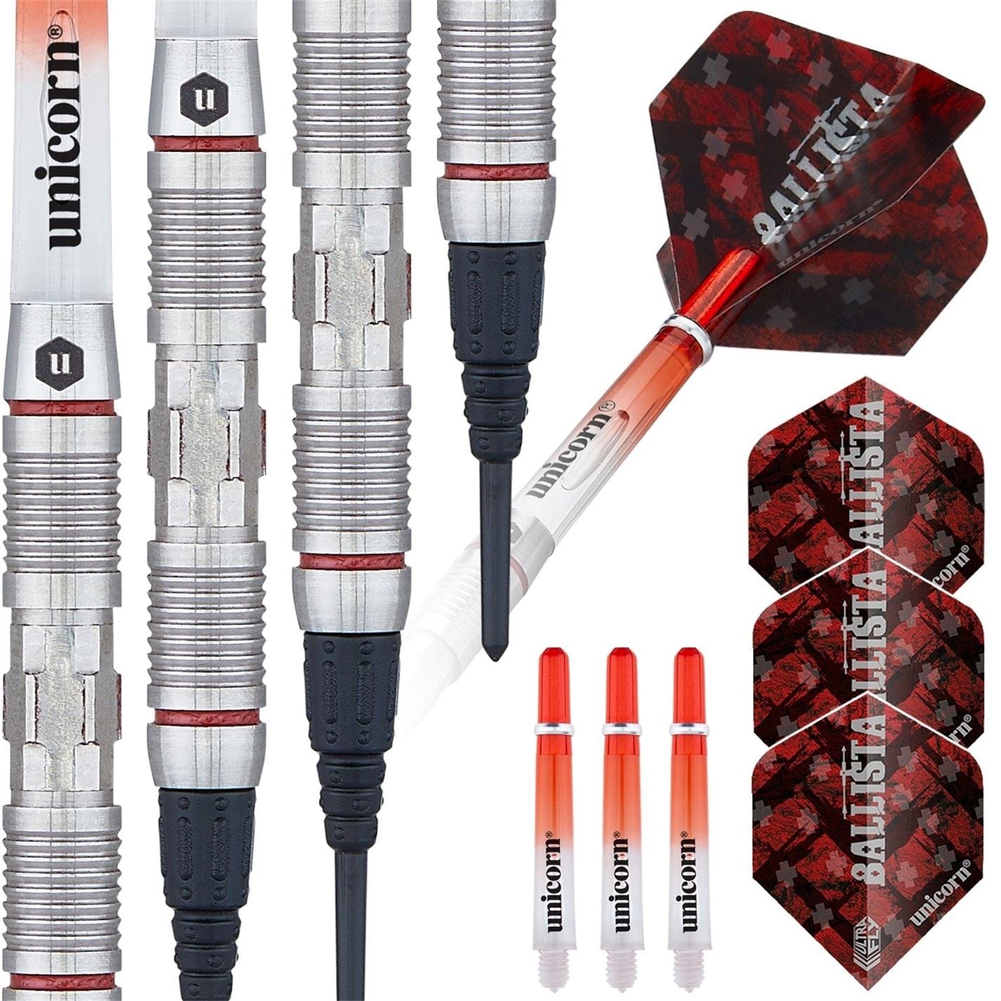 Unicorn Darts Adults Ballong Sleeve T-Shirta2 Tungsten Darts