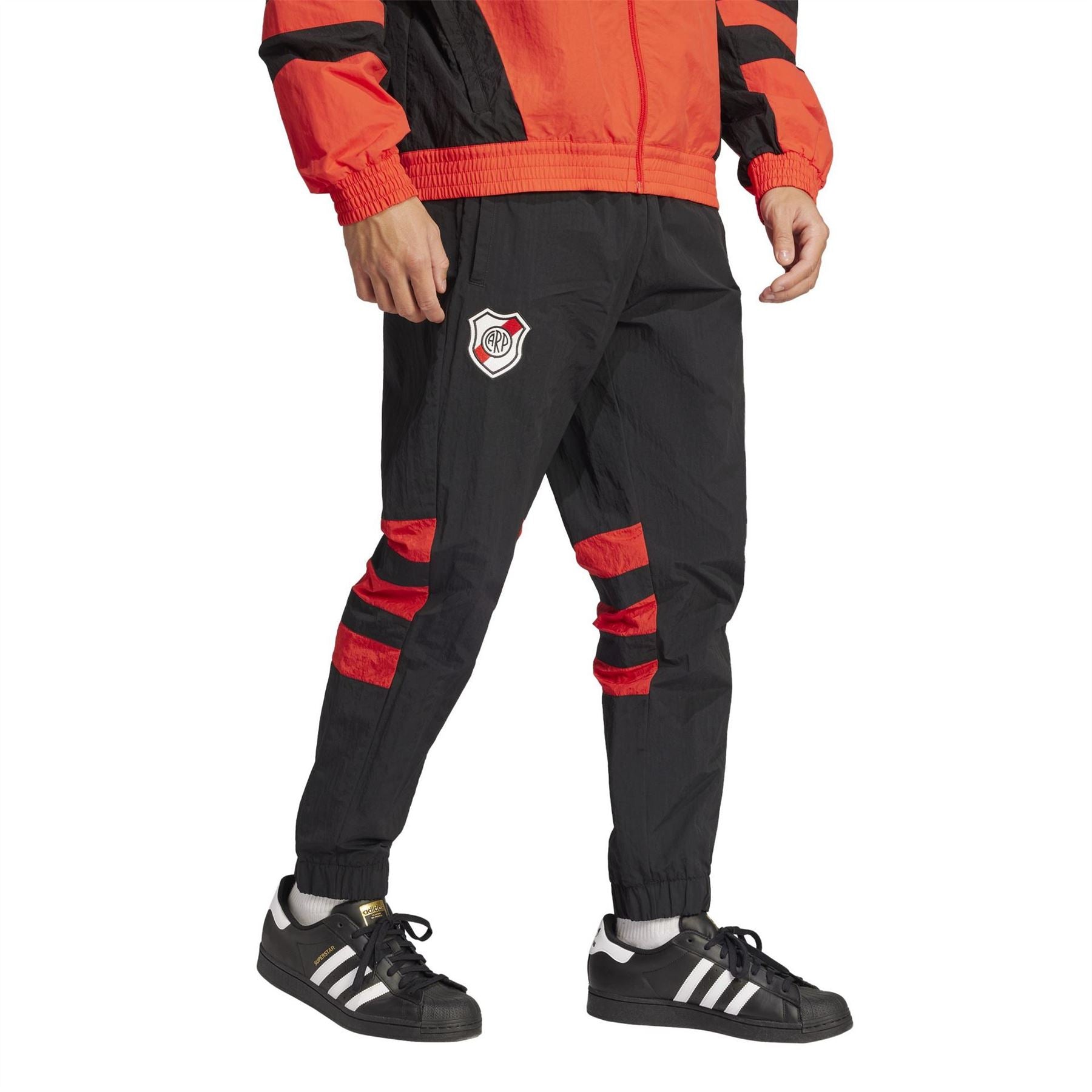 adidas River Plate 1994 Elasticated Cuffs Lined Tracksuit Bottoms