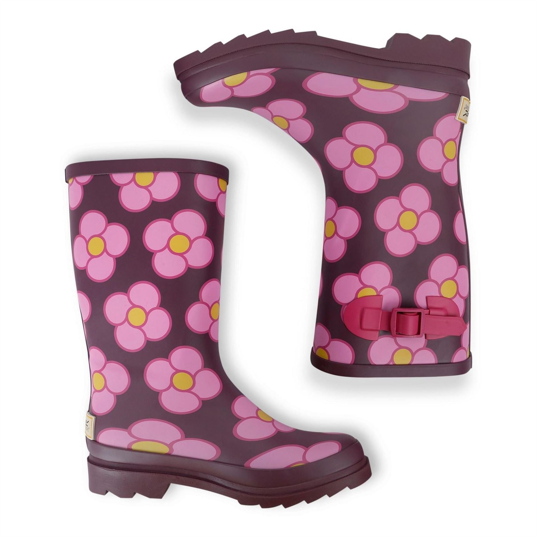 Regatta Orla Quarter Welly Floral Rain Boots