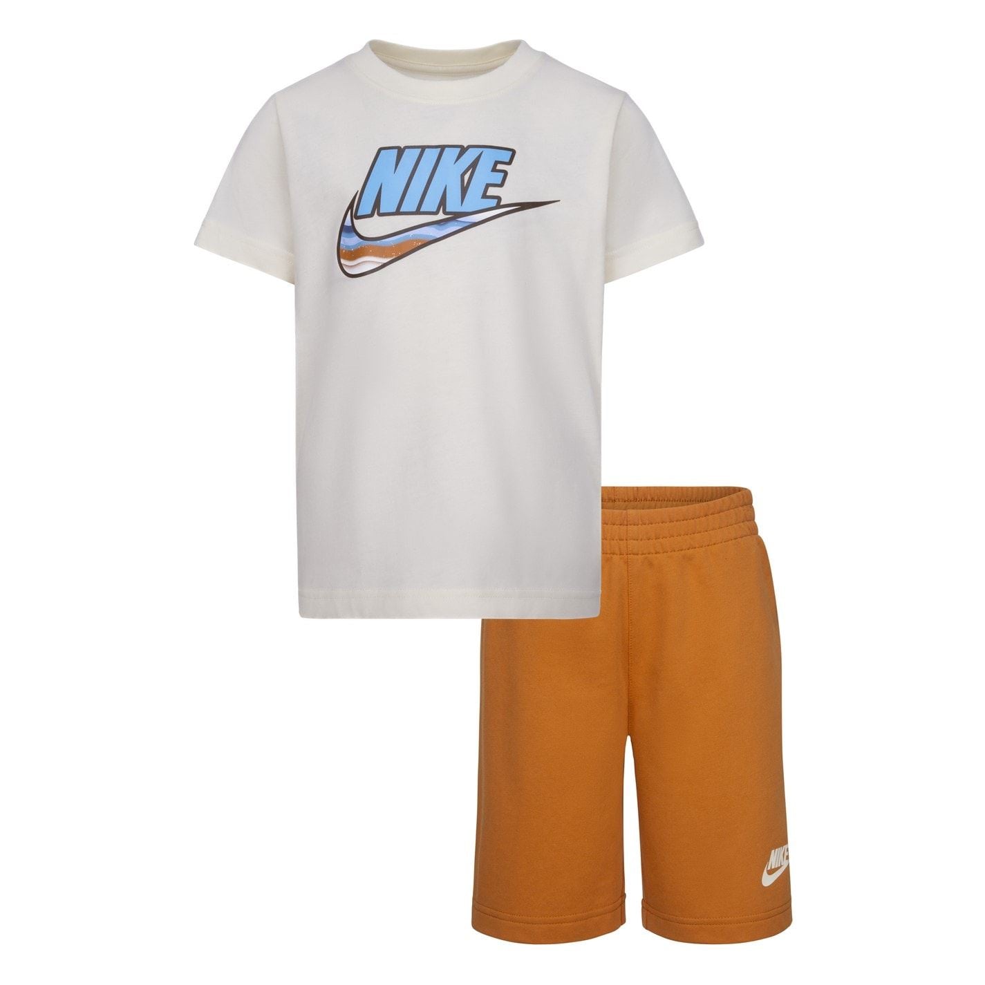 Nike Crew Neck Short Sleeve T-Shirt and Short Set