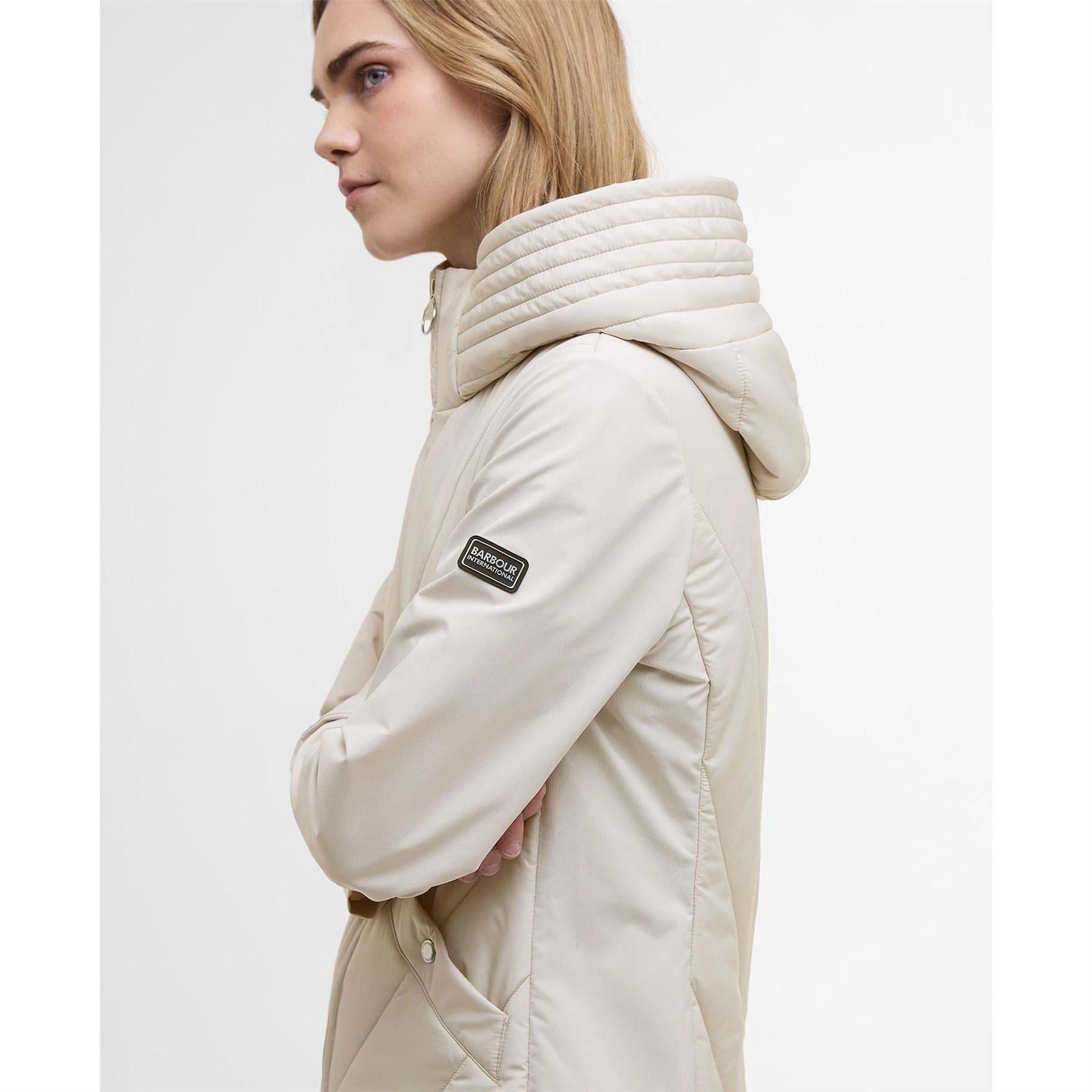 Barbour International Quilted Sweatshirt