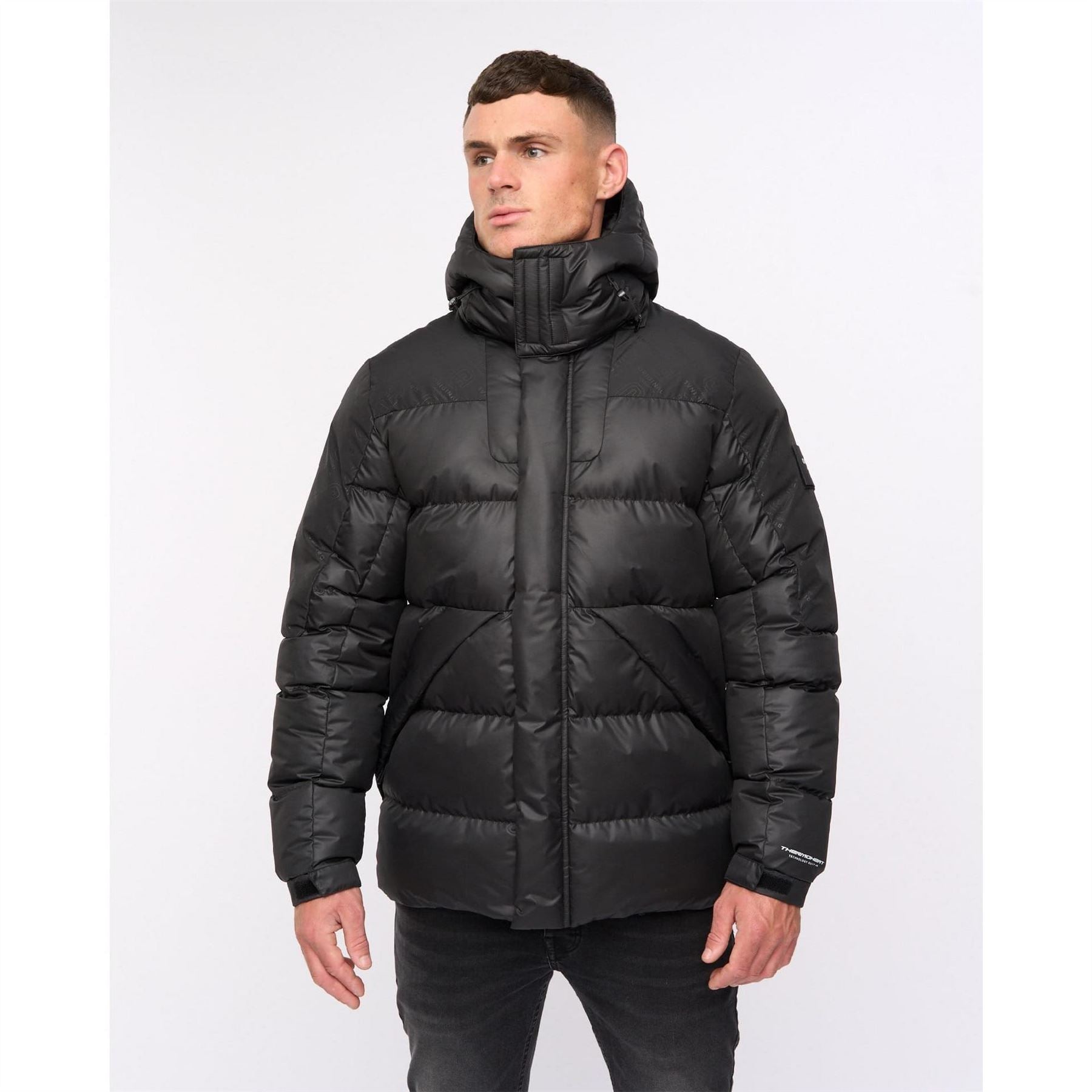 Crosshatch Panel Jacket