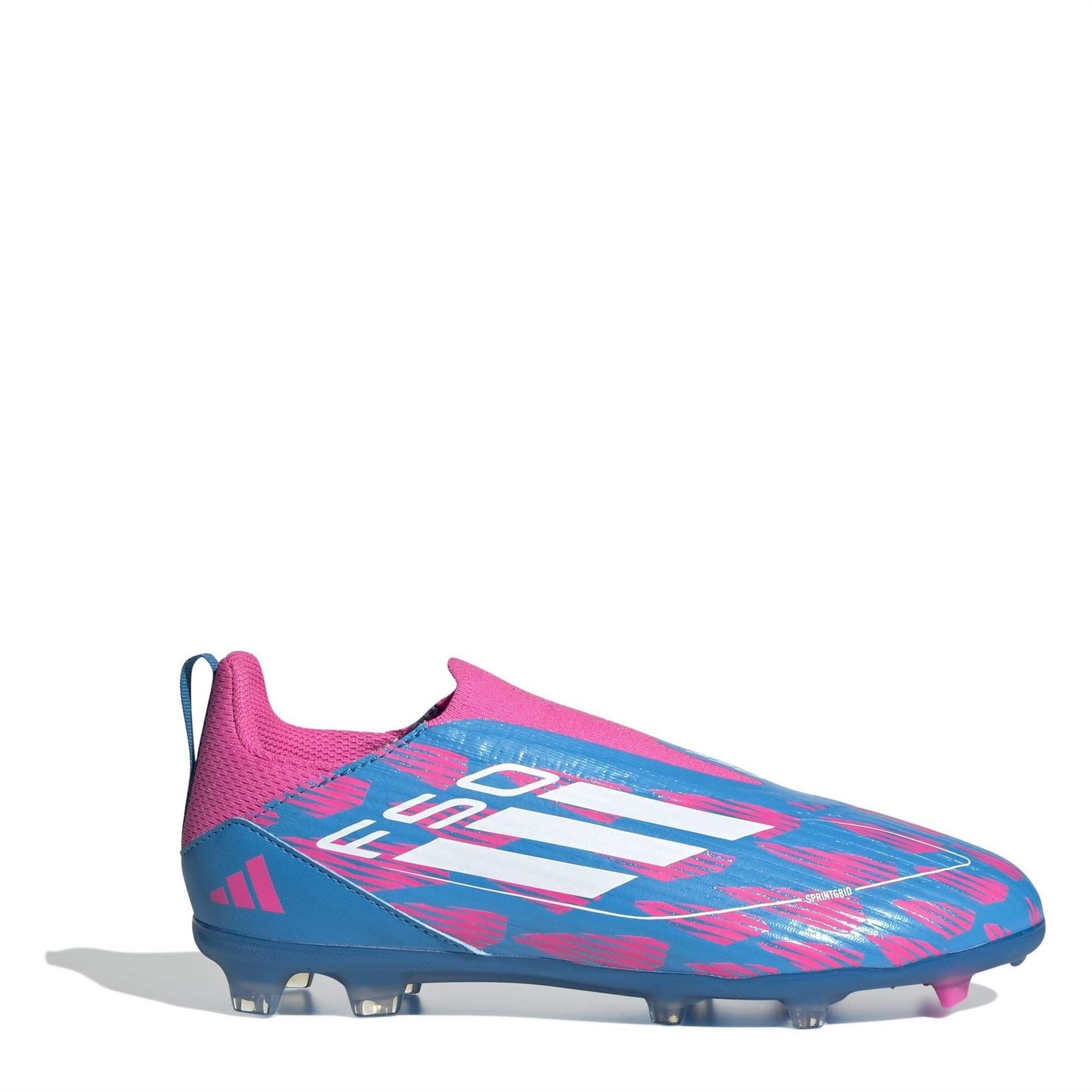 adidas F50 League Laceless Junior Firm Ground Football Boots