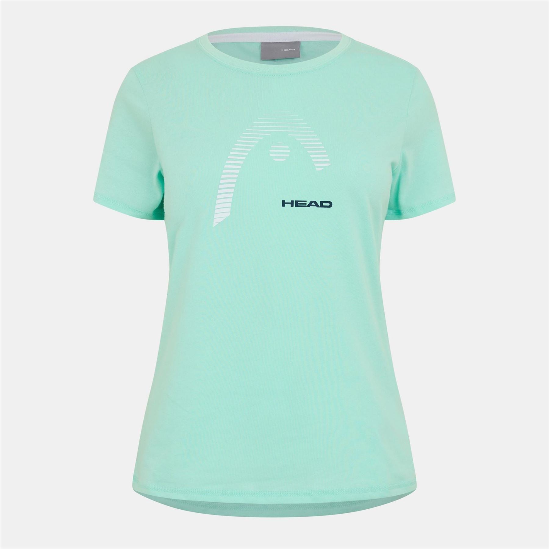 HEAD Club Lara Crew Neck Ribbed Collar Short Sleeve T-Shirt