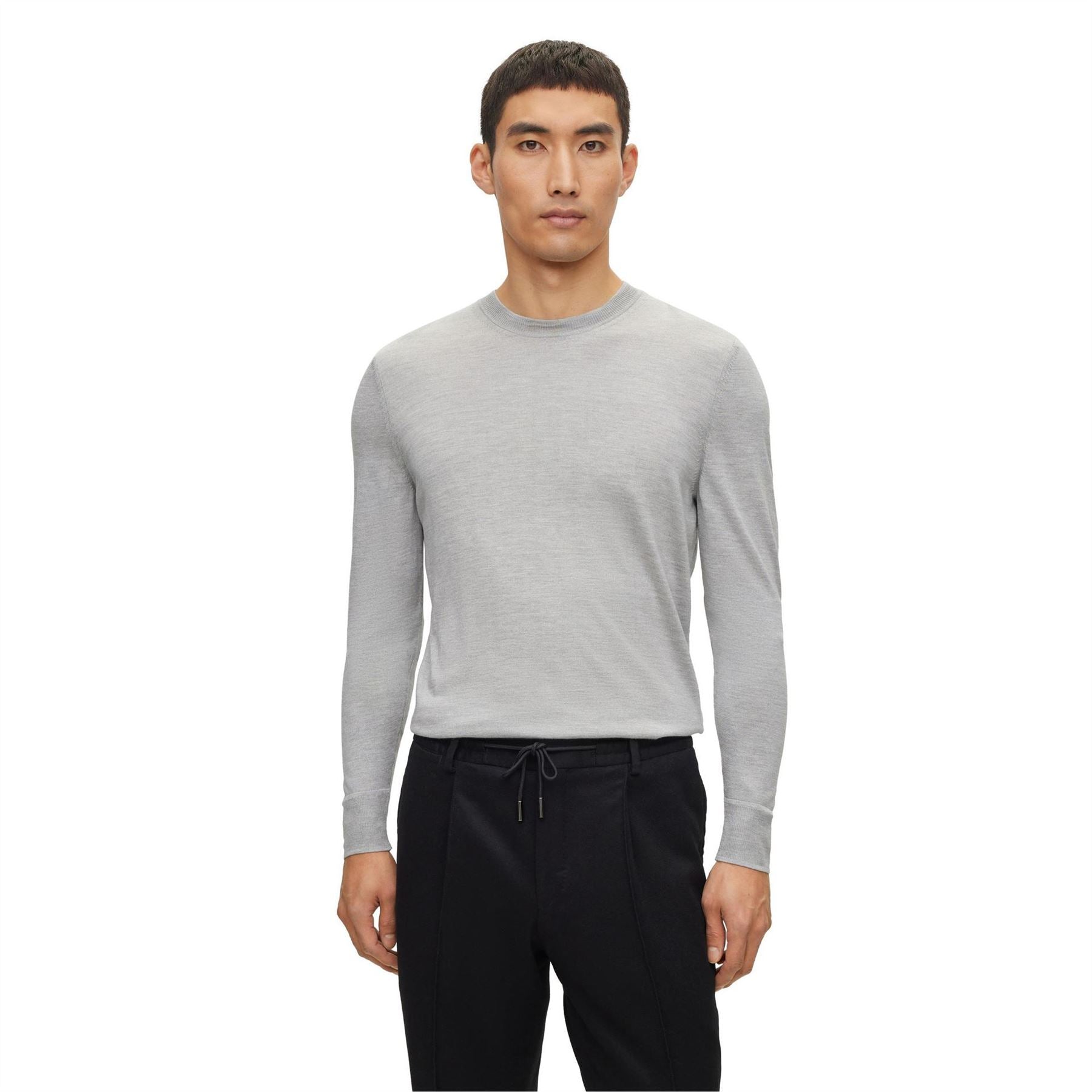 Boss Crew Neck Long Sleeve Regular Fit Sweater