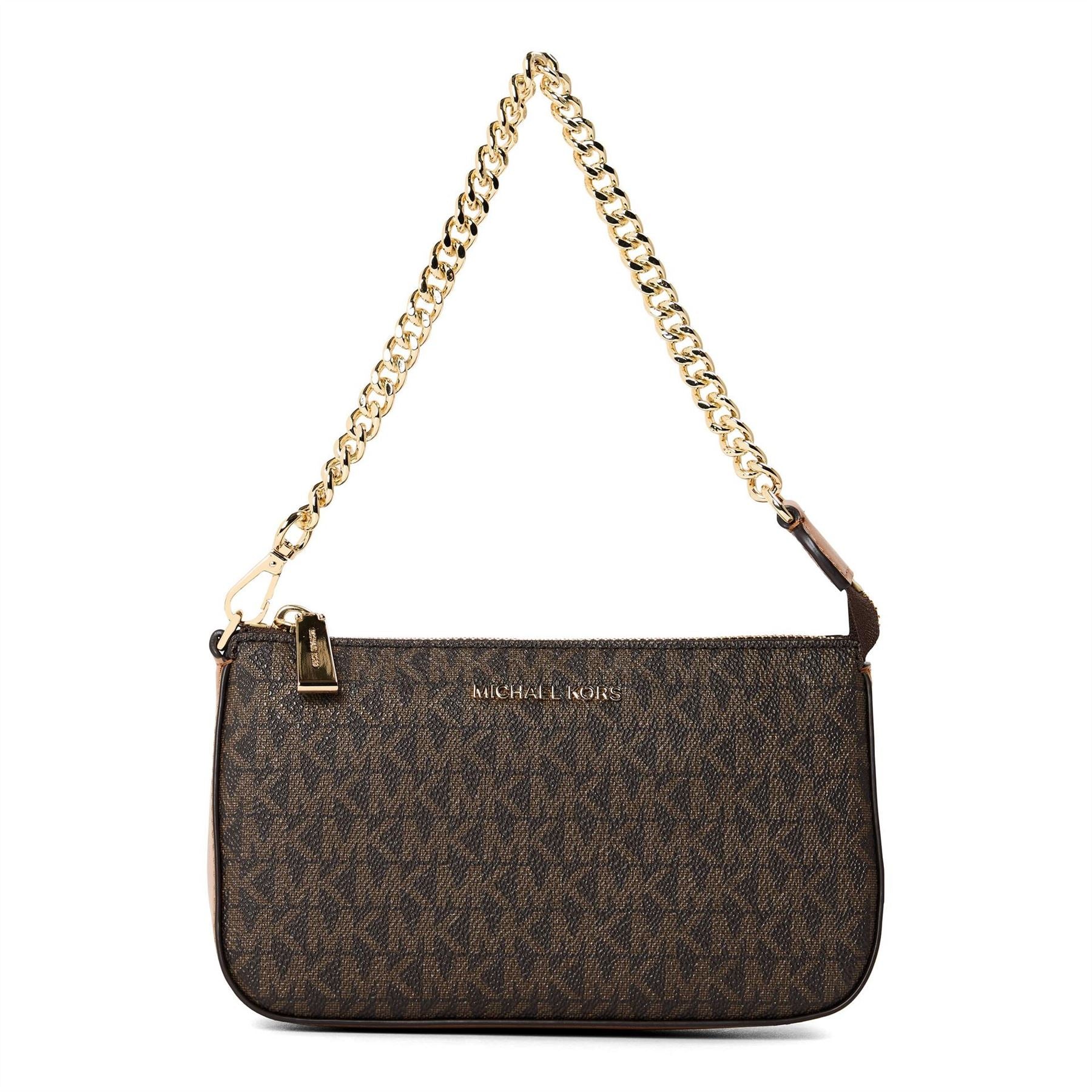 MICHAEL Michael Kors Jet Set Signature Chain Clutch Bag