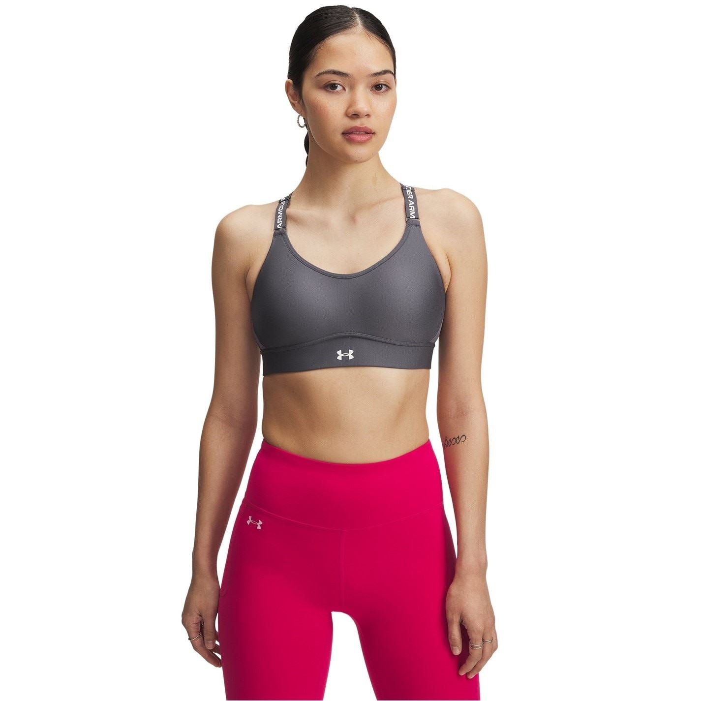Under Armour Womens Armour Ua Infinity Mid 2.0 Bra Medium Impact Sports