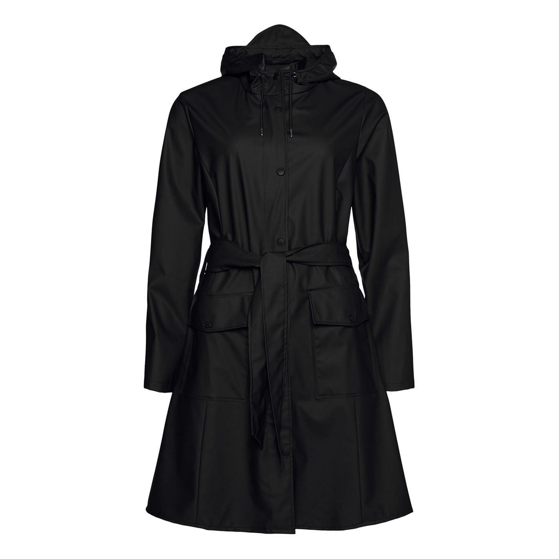 Rains Curve Belted Rain Coat