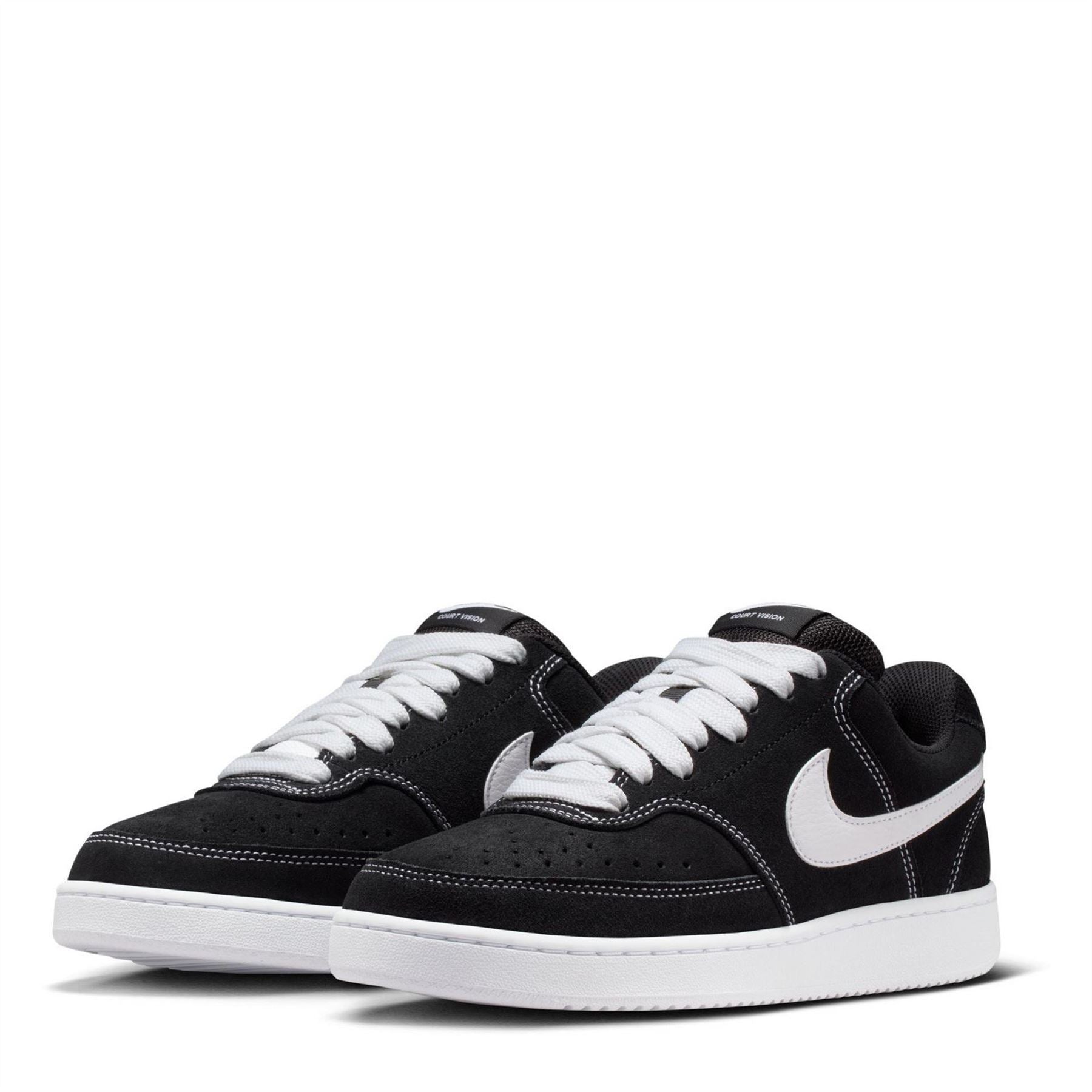 Nike Court Vision Canvas Low Top Sneakers