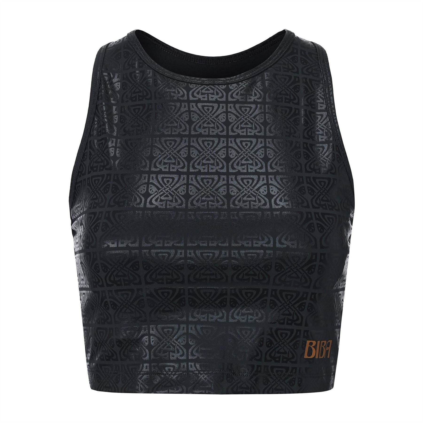 Biba Move Tank Scoop Cropped Performance Gym Vest