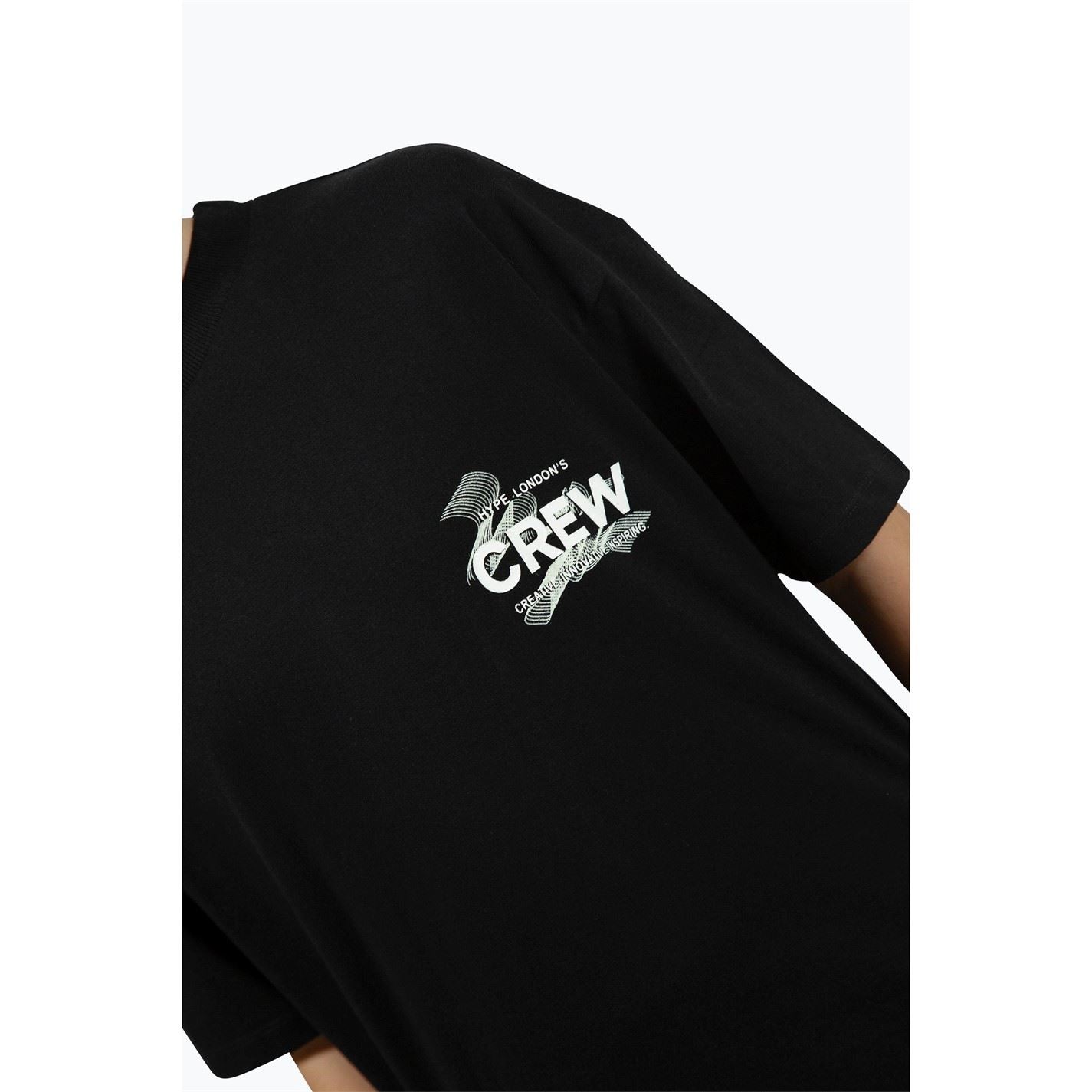 Hype Oversize Fit Crew Neck Short Sleeve T-Shirt