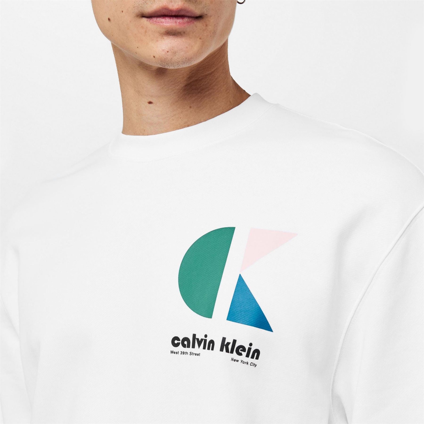Calvin Klein Jeans Bauhaus Relaxed Fit Crew Sweatshirt