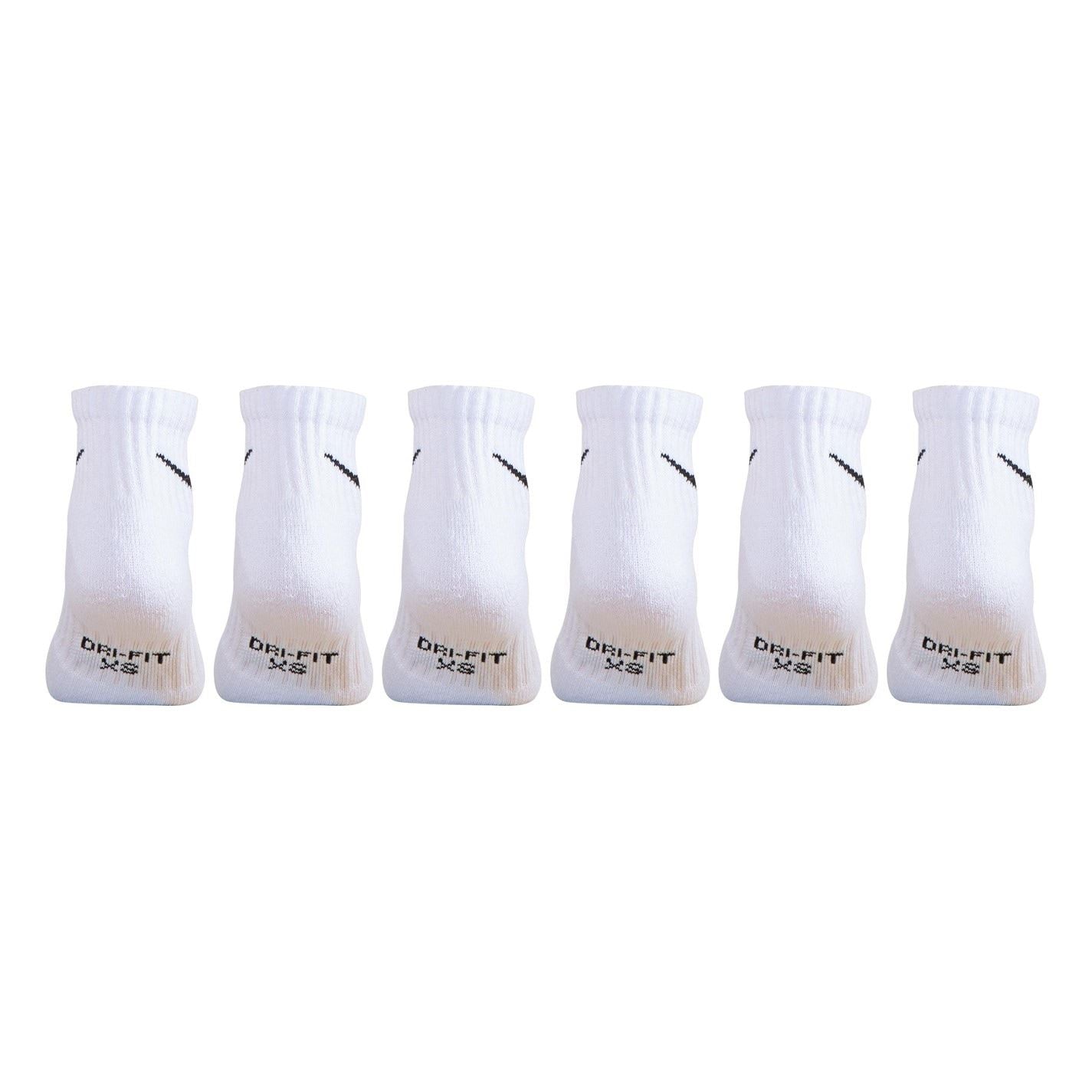 Nike Swoosh Performance Quarter Sock 6 Pack Childrens