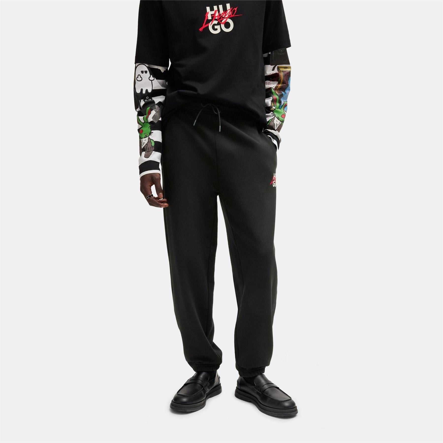 Hugo Closed Hem Fleece Joggers