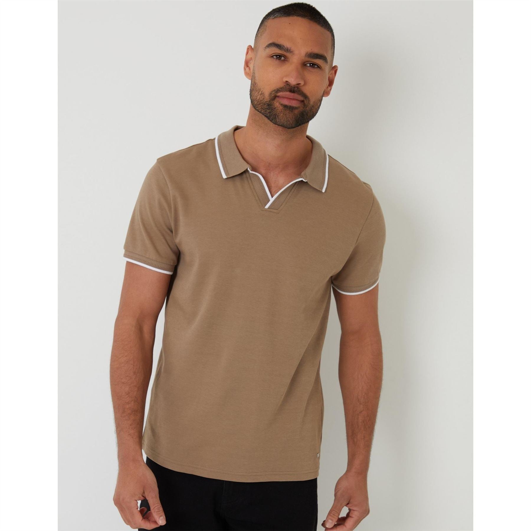 Threadbare Polo Marriage Regular Fit Short Sleeve Shirt