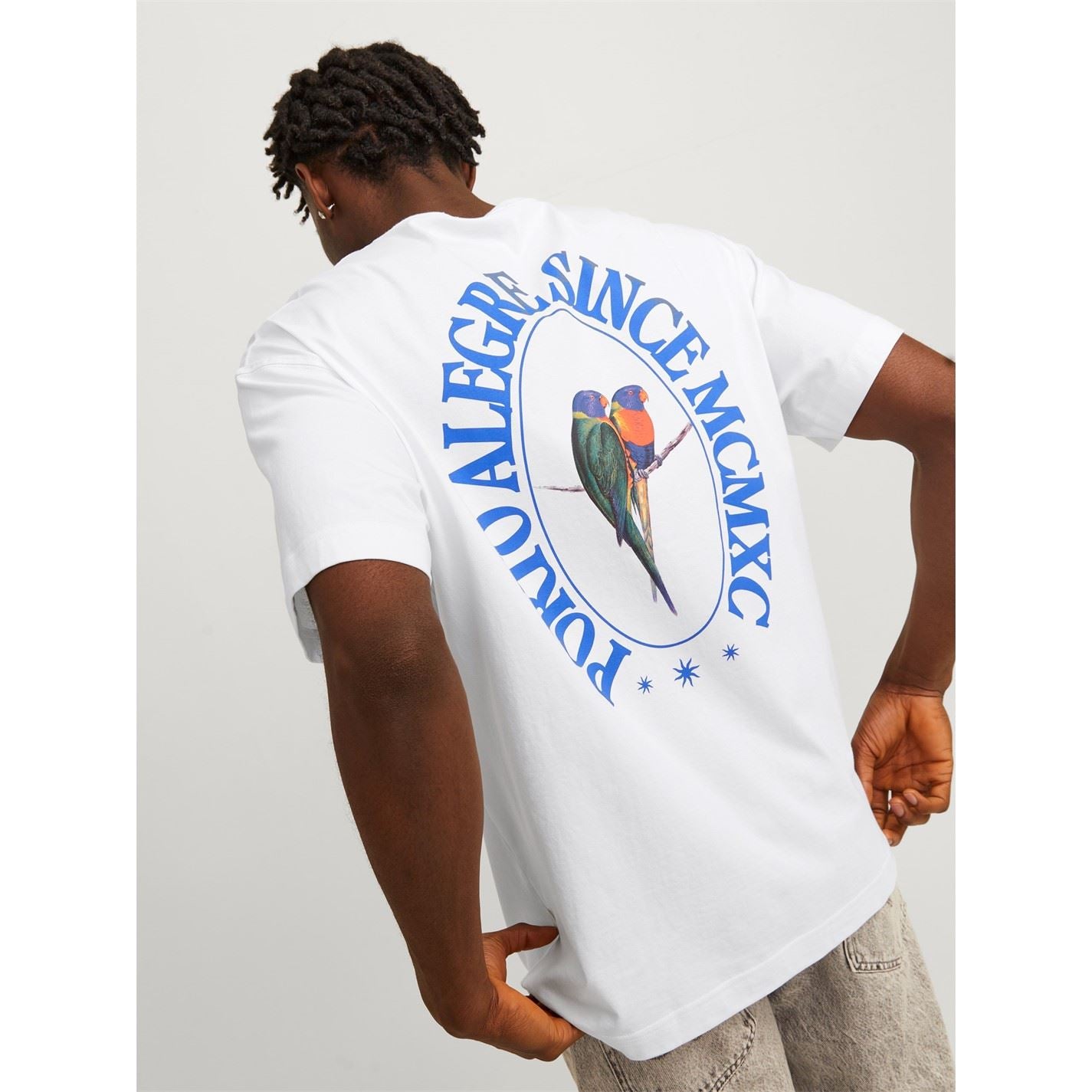 Jack and Jones Regular Fit Crew Neck Short Sleeve T-Shirt