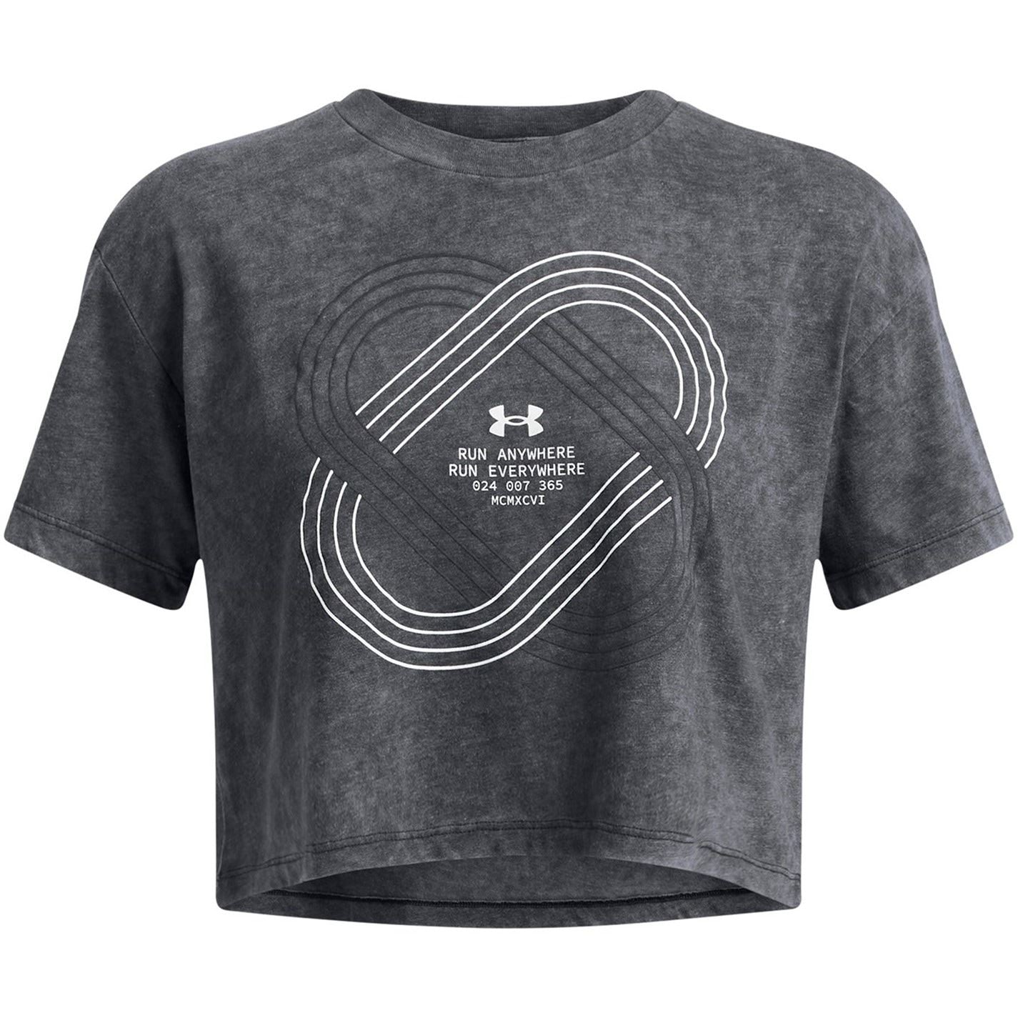 Under Armour Run Relaxed Fit Cropped Short Sleeve Competition T-Shirt