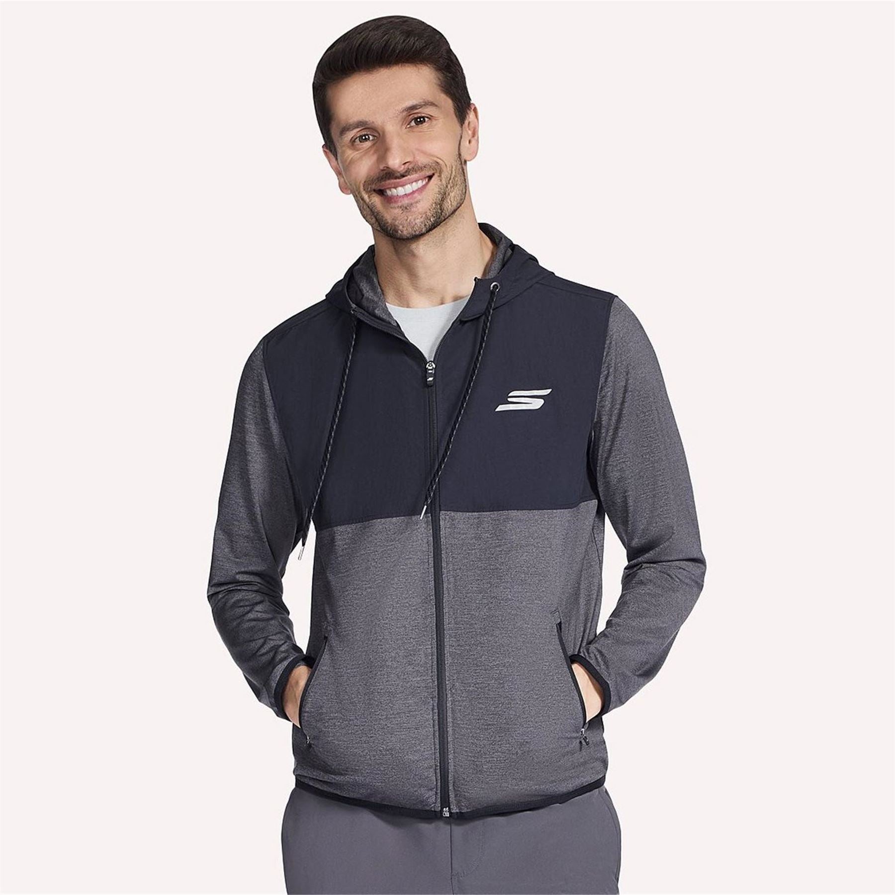 Skechers Mens Hk Weekend FulL-Zip Hoodie Hoody